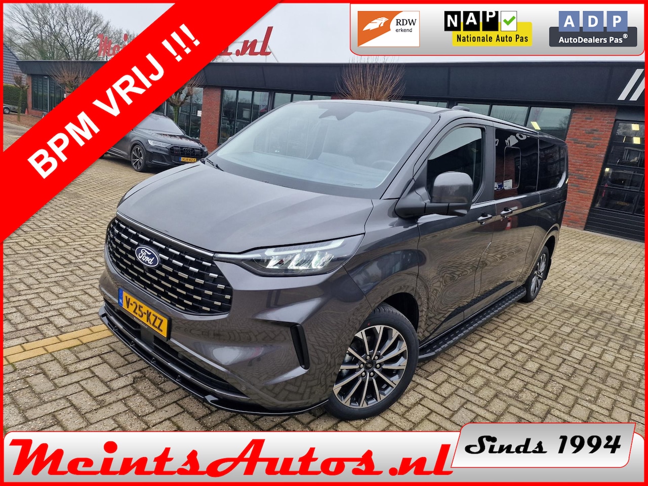 Ford Transit Custom Tourneo - Titanium Exclusive 2.0 TDCI 170pk DC Dubbele Cabine L2H1 320 19'' FULL OPTIE 5 Jaar Garant - AutoWereld.nl