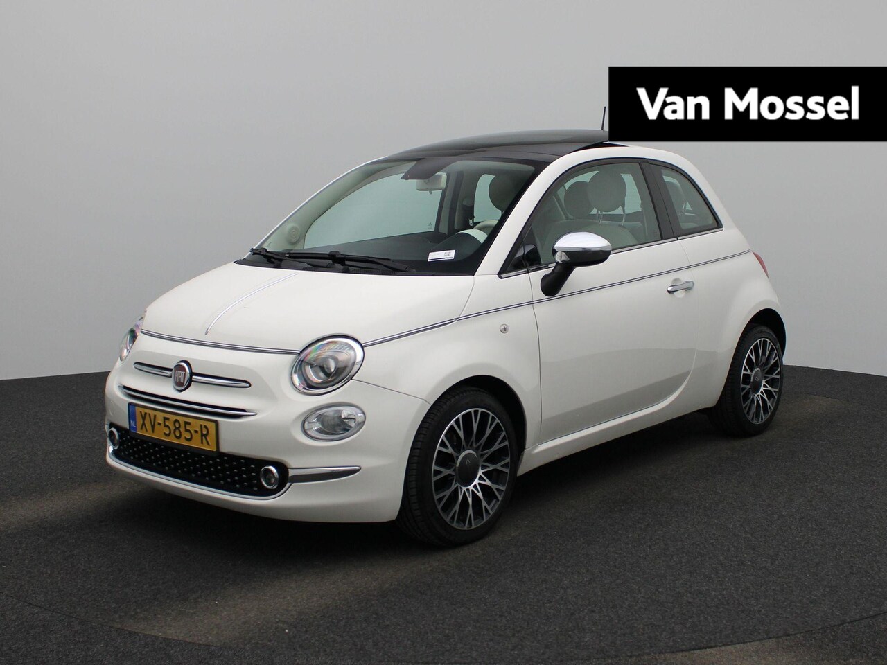 Fiat 500 - 0.9 TwinAir Turbo Collezione | PANORAMADAK | DIGITALE COCKPIT | NAVIGATIE | AIRCO | CLIMAT - AutoWereld.nl