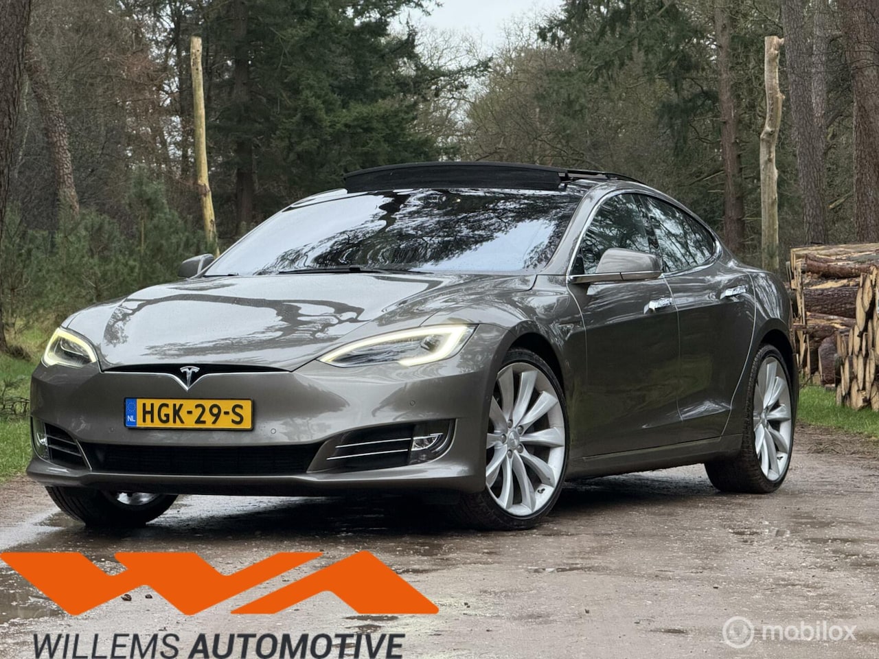 Tesla Model S - 75D Base / Free Supercharge / Panoramadak - AutoWereld.nl