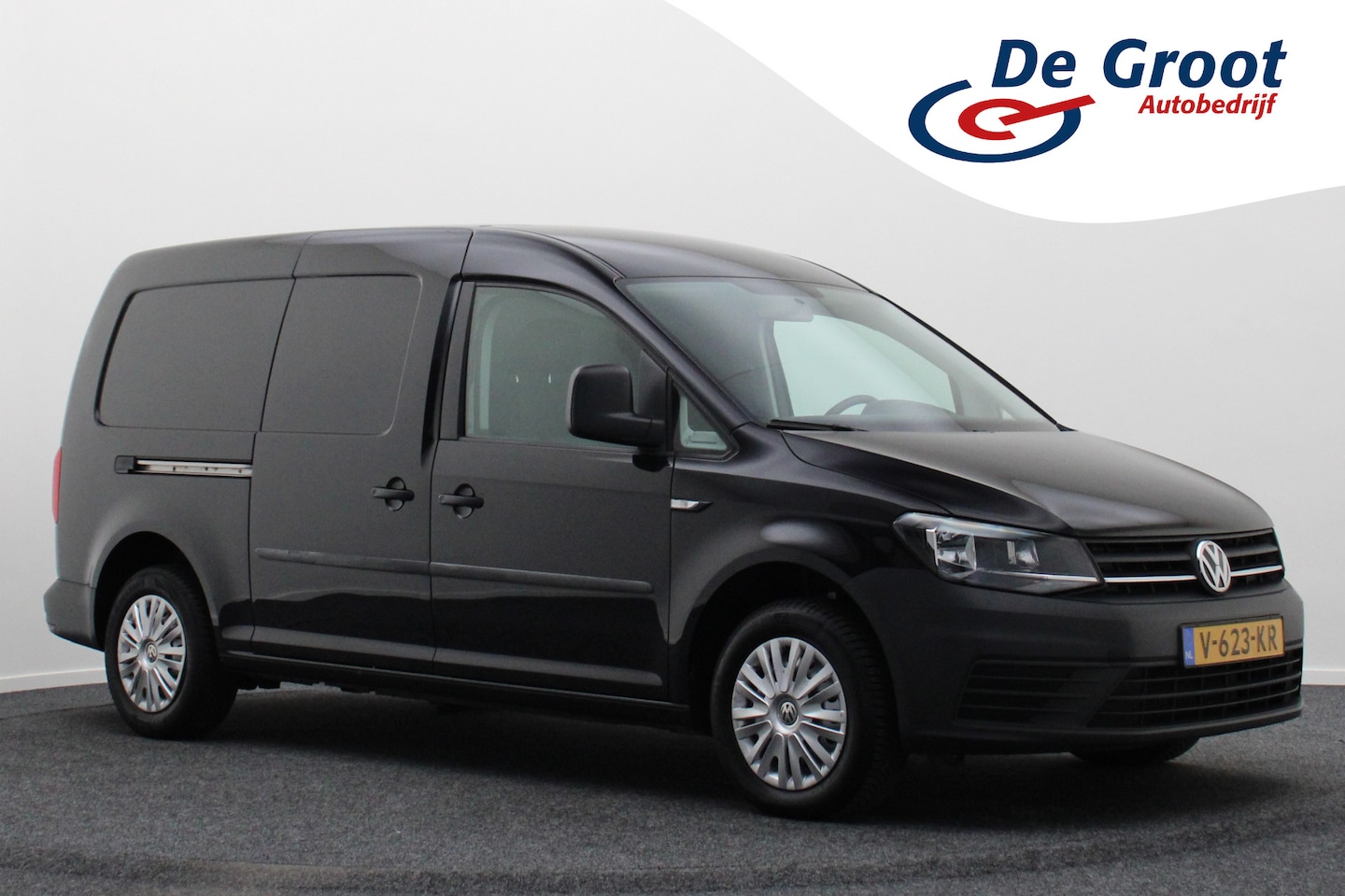 Volkswagen Caddy Maxi - 2.0 TDI L2H1 BMT Airco, Bluetooth, Lier en rijplaat in laadruimte - AutoWereld.nl