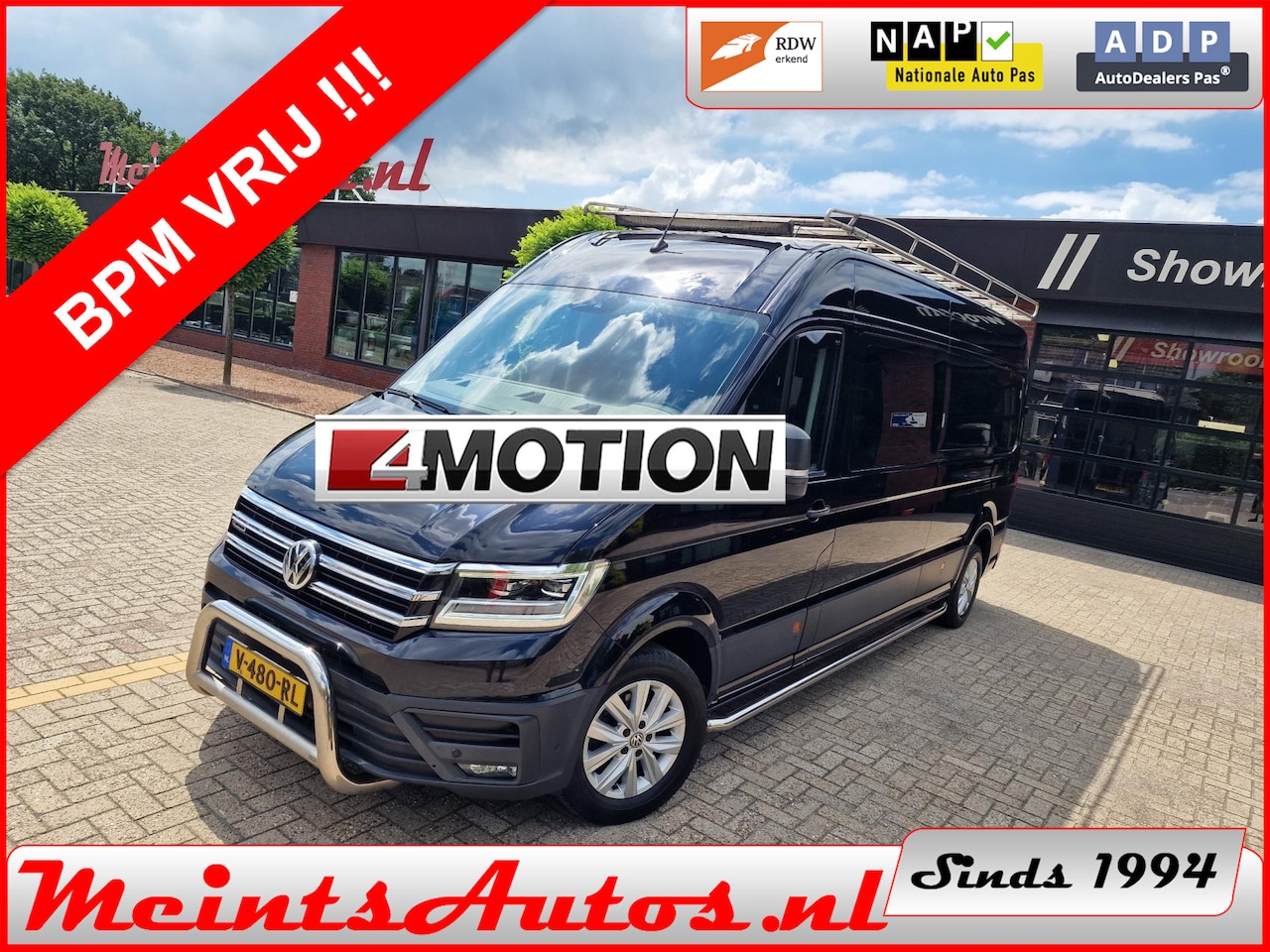 Volkswagen Crafter - 50 2.0 TDI L4 DL 4MOTION 177Pk AUT8 DC Dubbel Cabine 6 Pers. LUCHTVERING ADAP.CRUISE FULL - AutoWereld.nl