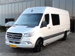 Mercedes-Benz Sprinter - 319 3.0 CDI L3H2 DC EURO 6 VI-D Zeer nette BUS V6 Dubbele cabine