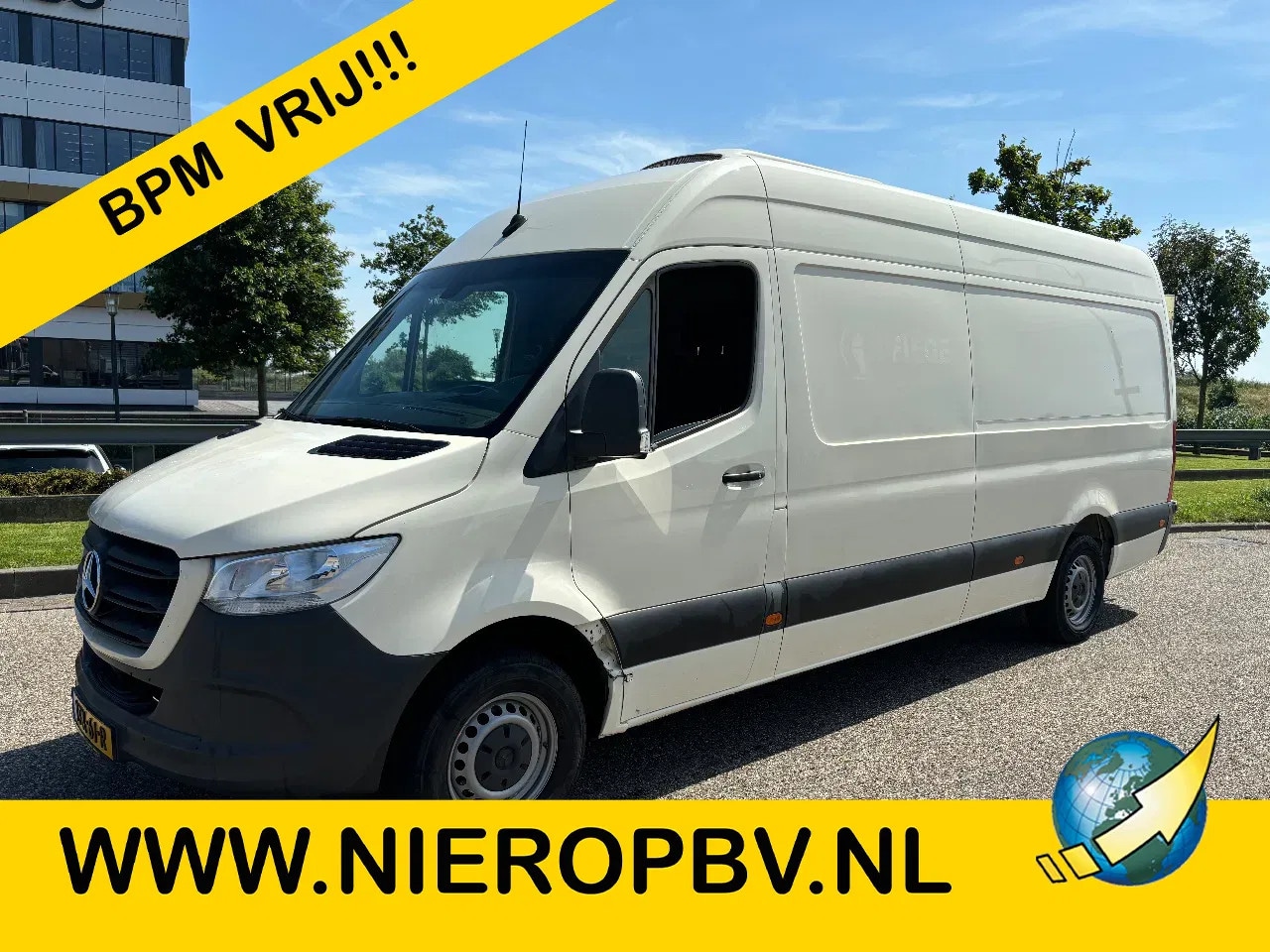 Mercedes-Benz Sprinter - 316CDI L3H2 Koelwagen 2X Carrier Koel Unit Met Stekker + Laadklep Automaat Airco Cruisecon - AutoWereld.nl