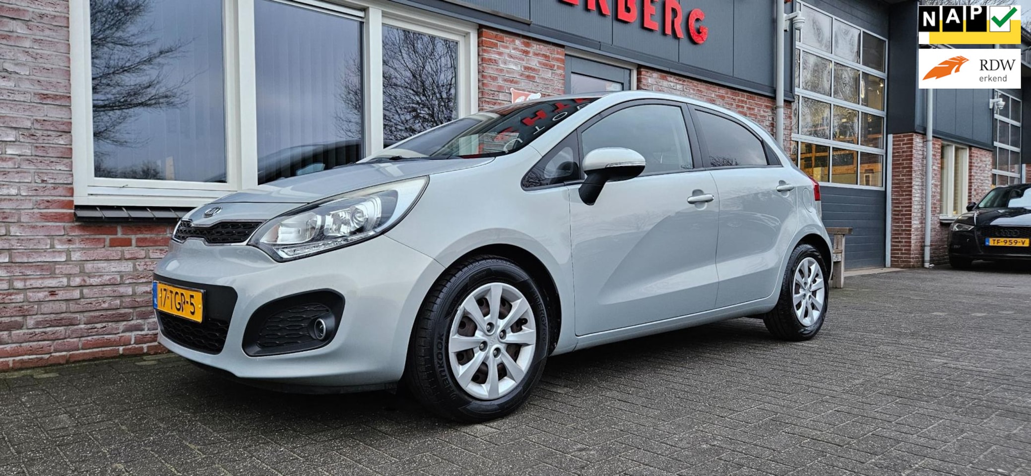 Kia Rio - 1.2 CVVT Plus Pack 5-Deurs! Airco! NAP! Nette Auto! - AutoWereld.nl