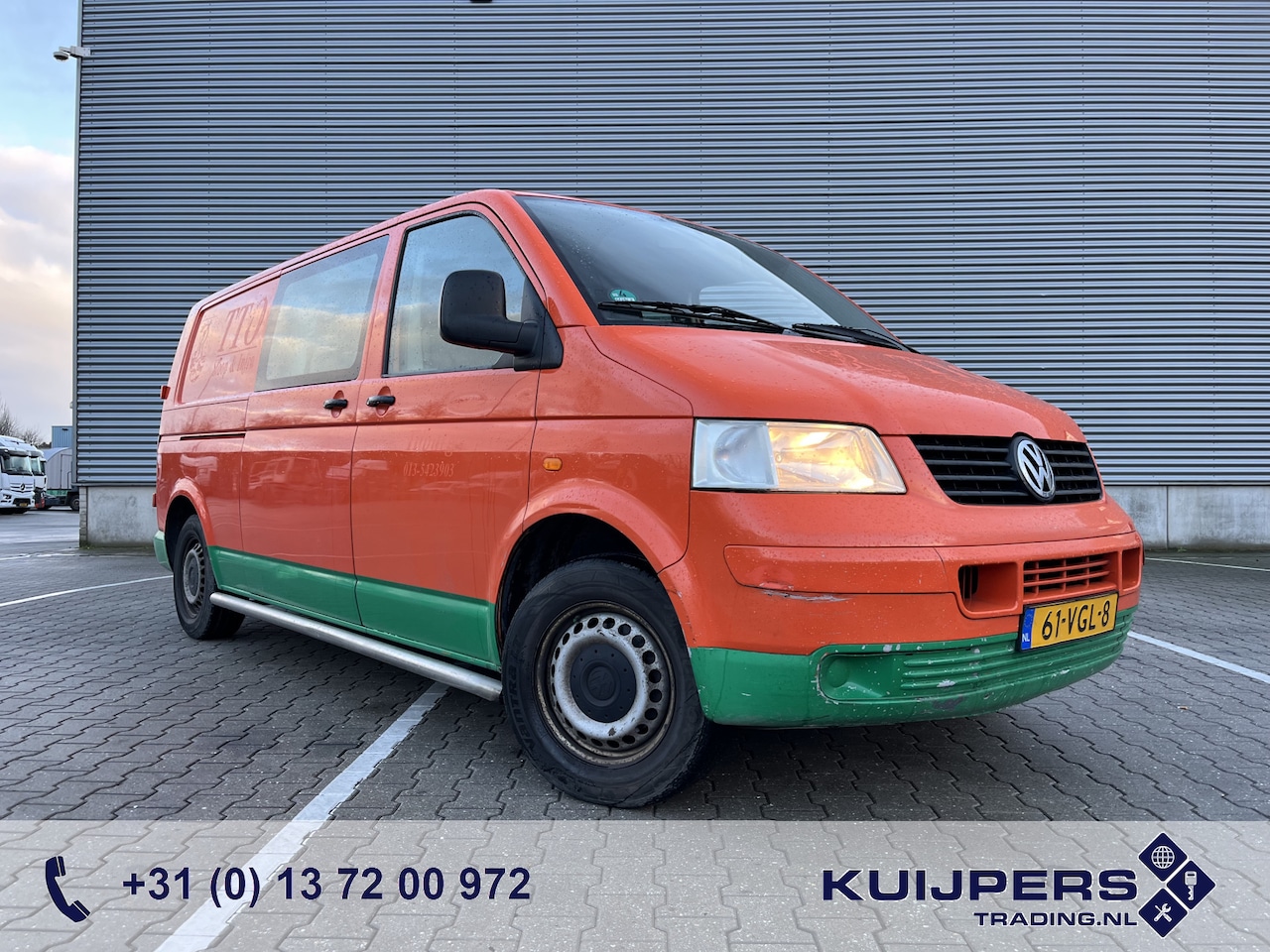 Volkswagen Transporter - T5 2.5 TDI / L2 H1 / Double Cabin / Tow Bar / APK TUV 05-25 - AutoWereld.nl