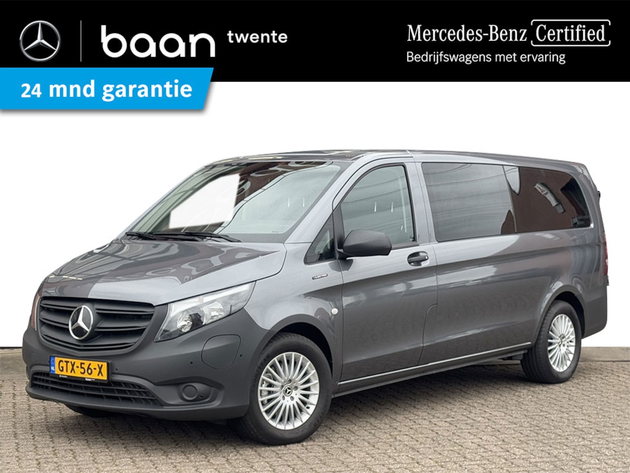 Mercedes-Benz eVito Tourer - PRO L3 90 kWh | 8-Persoons | 360km, Cruise, Camera, Navi | Certified 24 mnd garantie - AutoWereld.nl