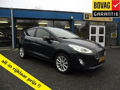 Ford Fiesta - 5 DRS ECOBOOST 100PK TITANIUM NAV ECC 16"LMV XENON RIJKLAARPRIJS