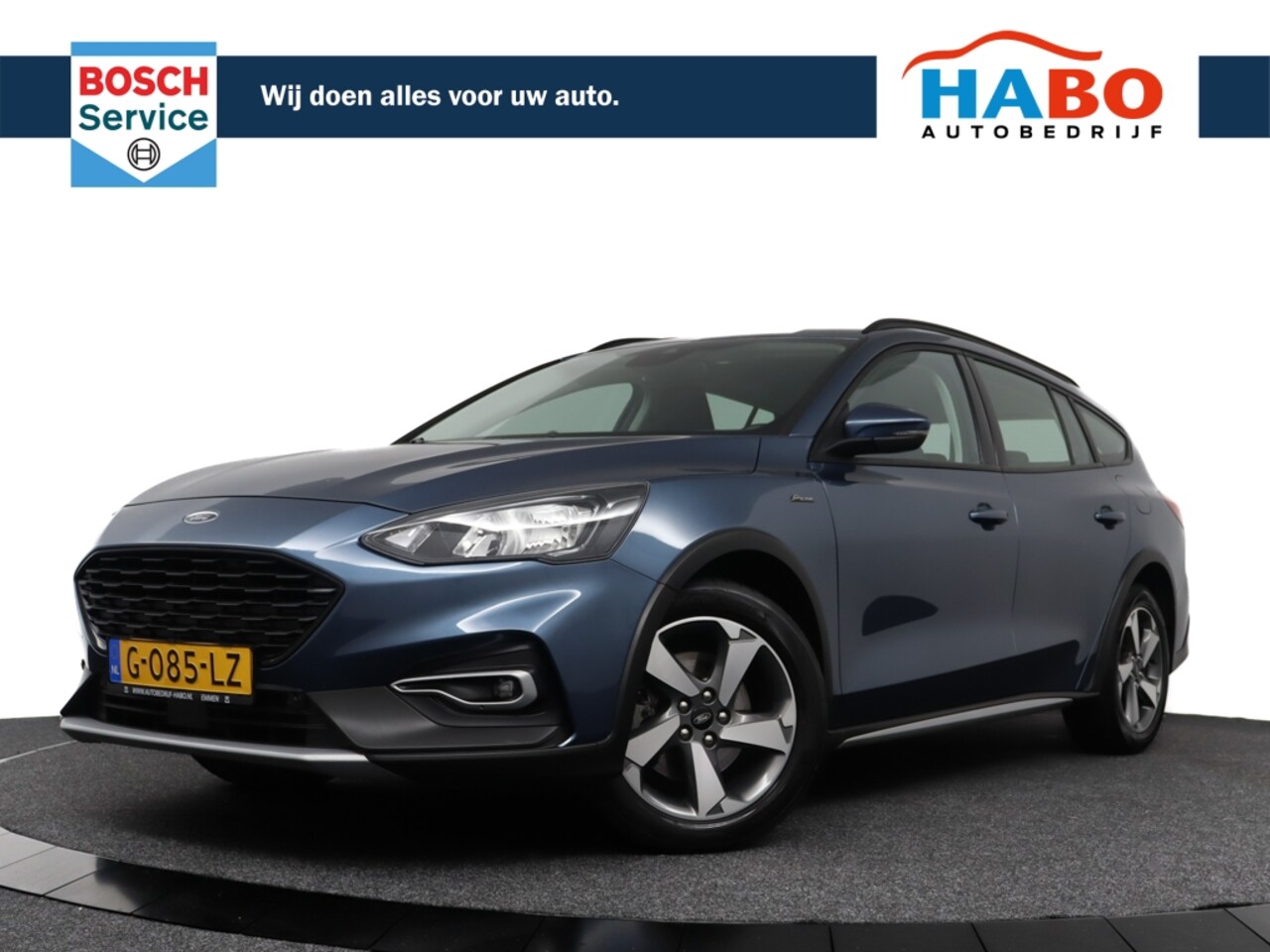 Ford Focus Wagon - 1.0 ECOBOOST ACTIVE BUSINESS 125PK ECC/CRUISE/NAV/REGEN.SENS/PARK.SENS/TREKHAAK - AutoWereld.nl