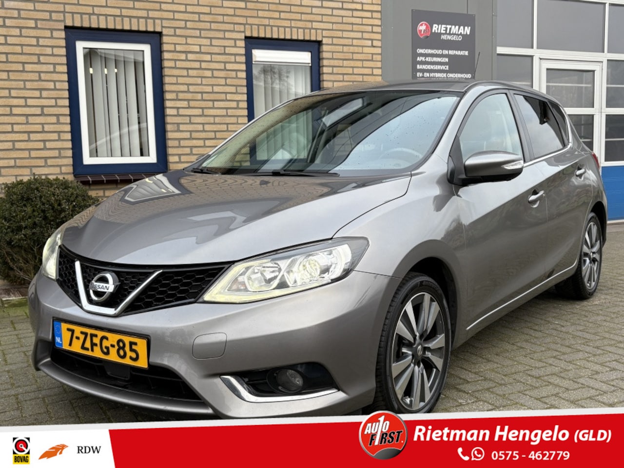 Nissan Pulsar - 1.2 DIG-T Tekna NAVI-CAMERA-LEER-CRUISE - AutoWereld.nl