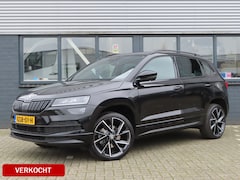 Skoda Karoq - 1.5 TSI ACT Sportline Business | navigatie | verwarmde voorstoelen + achterbank | verwarmb