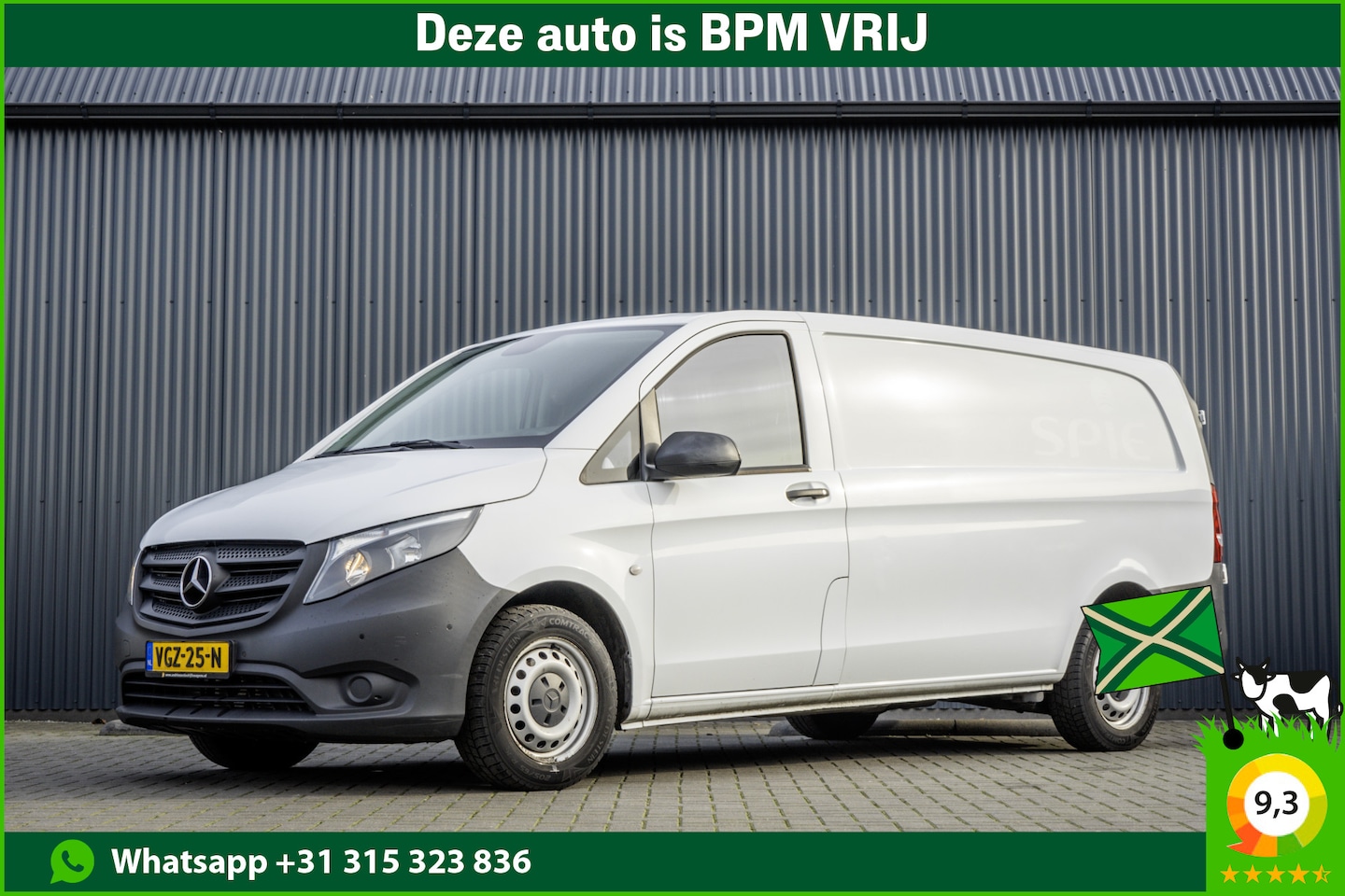 Mercedes-Benz Vito - 116 CDI L3H1 XL | 164 PK | Euro 6 | Cruise | Airco | PDC | Navigatie | Camera - AutoWereld.nl