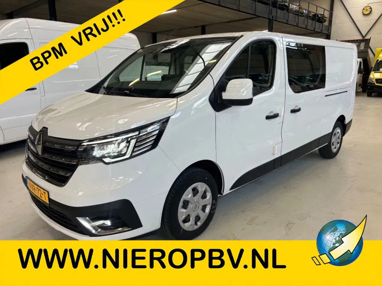 Renault Trafic - 2.0DCI 130 L2H1 Dubbelcabine Airco Cruisecontrol Nieuw - AutoWereld.nl