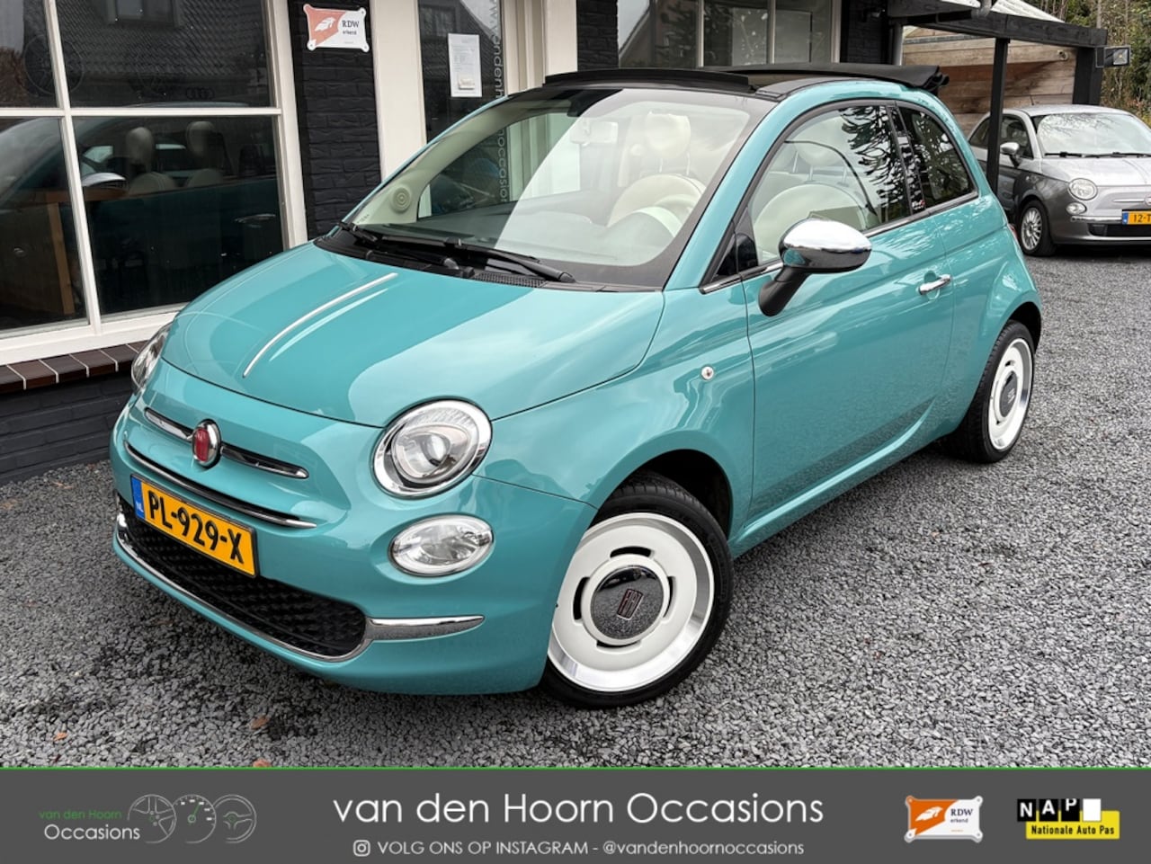 Fiat 500 C - Anniversario CABRIO | AIRCO | CRUISE | NL AUTO | PARK.SENS - AutoWereld.nl