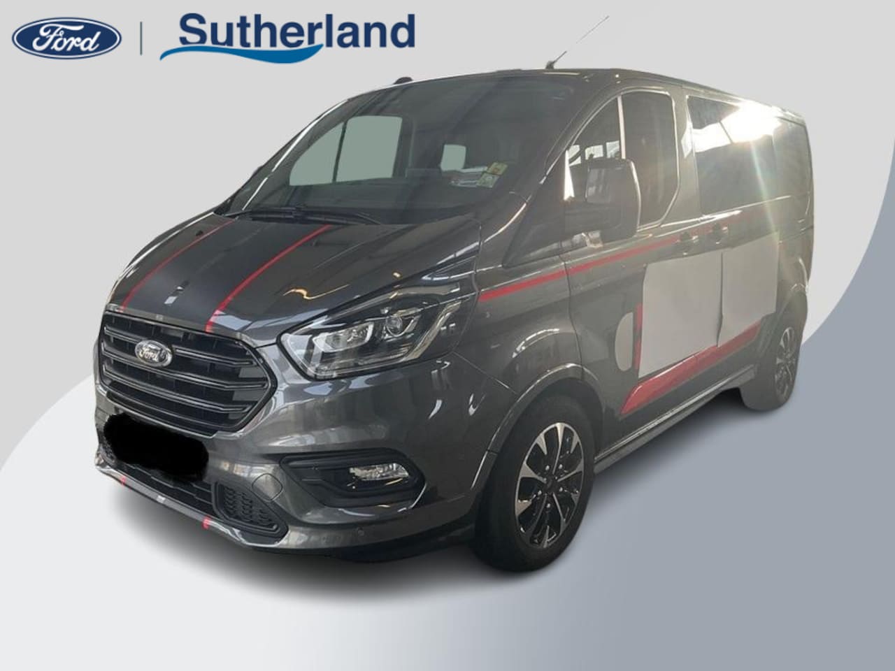 Ford Transit Custom - 320 2.0 TDCI L1H1 Sport DC 185pk Automaat | Dubbele Cabine | Trekhaak | Stoelverwarming | - AutoWereld.nl