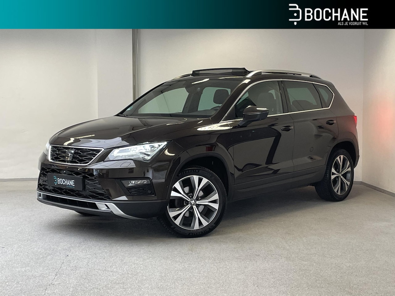 Seat Ateca - 1.5 TSI Xcellence Business Intense | TREKHAAK | PANO | 360 CAMERA | BEATS | 1e-EIG | - AutoWereld.nl