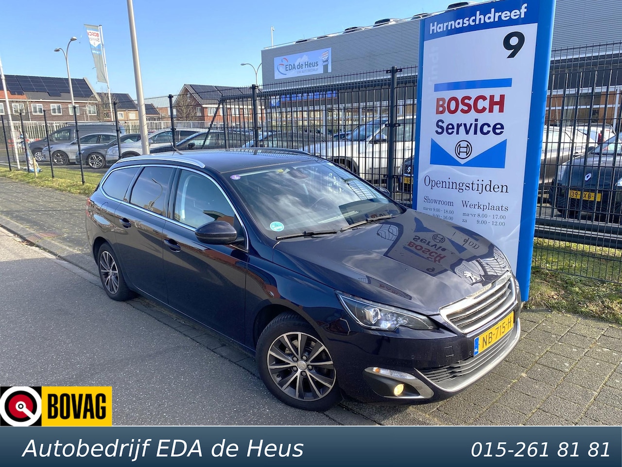 Peugeot 308 SW - 1.2 PureTech Blue Lease Premium NL-auto met o.a. pano, navi, LED, camera, etc. - AutoWereld.nl