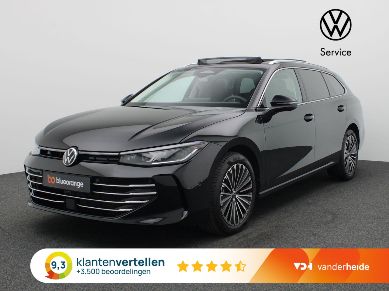 Volkswagen Passat Variant - 1.5 eTSI Elegance Business 150PK DSG Pano-Schuifdak, Adaptieve Cruise Controle, Head-Up Di - AutoWereld.nl