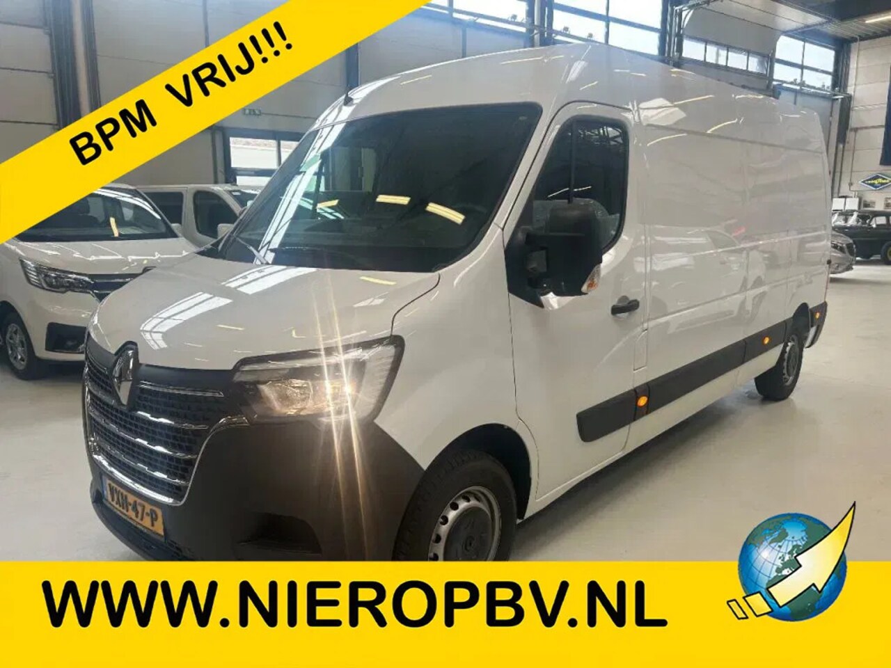 Renault Master - 2.3DCI L3H2 135PK Airco Navi Cruisecontrol Trekhaak 270 Graden Deuren Nieuw 4X Op Voorraad - AutoWereld.nl