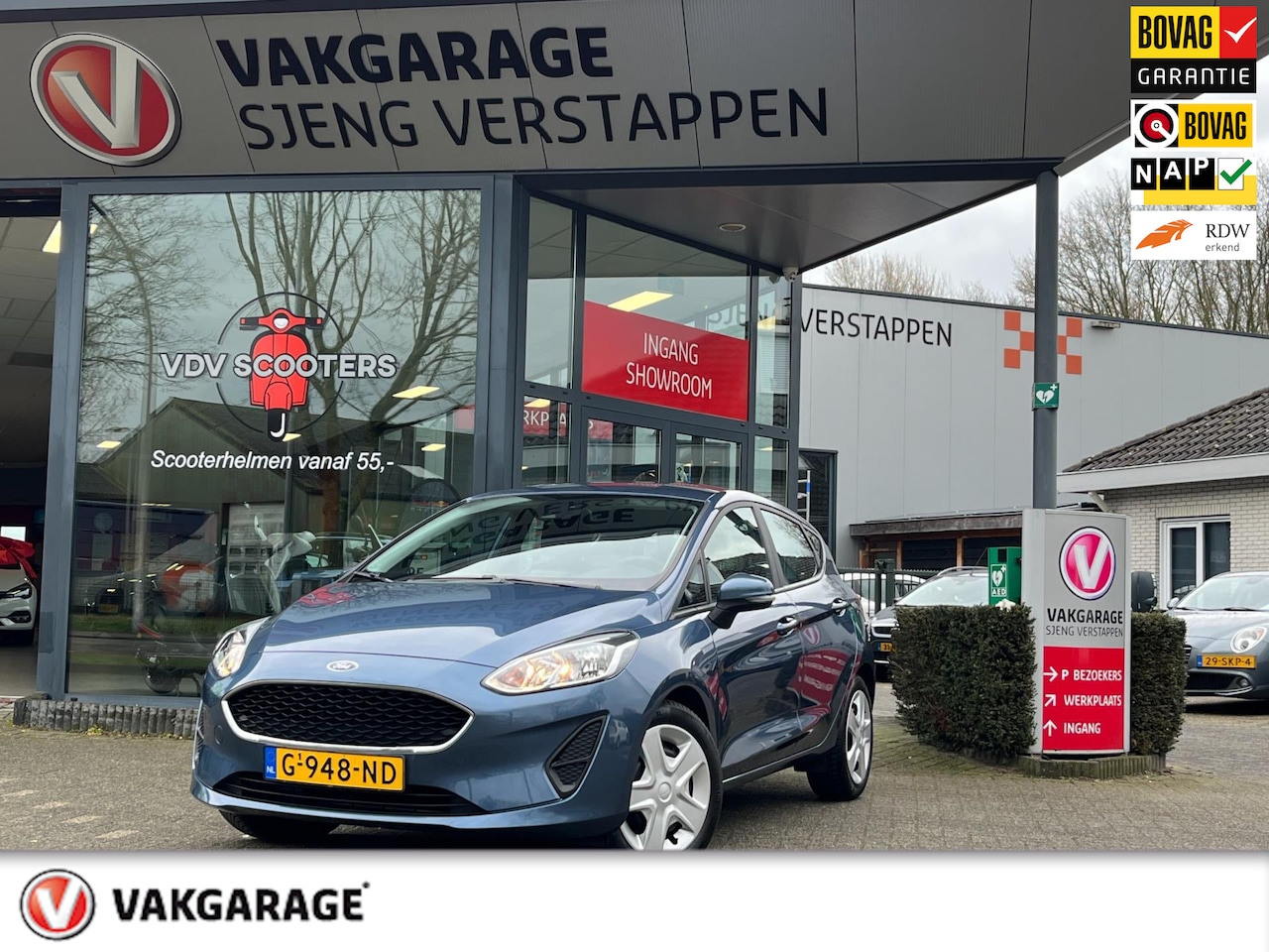 Ford Fiesta - 1.1 Trend Carplay Navi Bovag rijklaarprijs ! - AutoWereld.nl