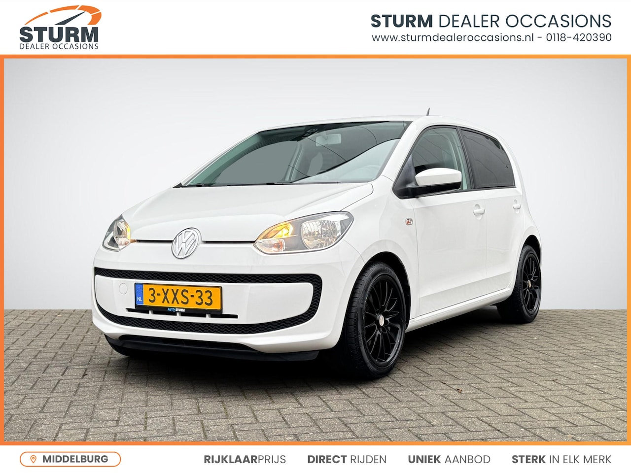 Volkswagen Up! - 1.0 move up! BlueMotion Executive Pack | Airco | Park. Sensor| Cruise Control | Navigatie - AutoWereld.nl