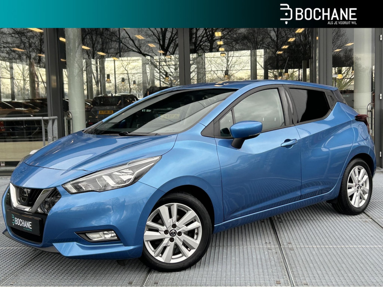 Nissan Micra - 1.0 IG-T N-Connecta | Achteruitrijcamera | Airconditioning | Apple Carplay | Licht & Regen - AutoWereld.nl