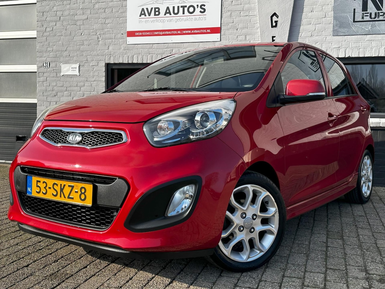 Kia Picanto - 1.2 CVVT Comfort Pack Airco LED USB AUX Apk 1-26 - AutoWereld.nl