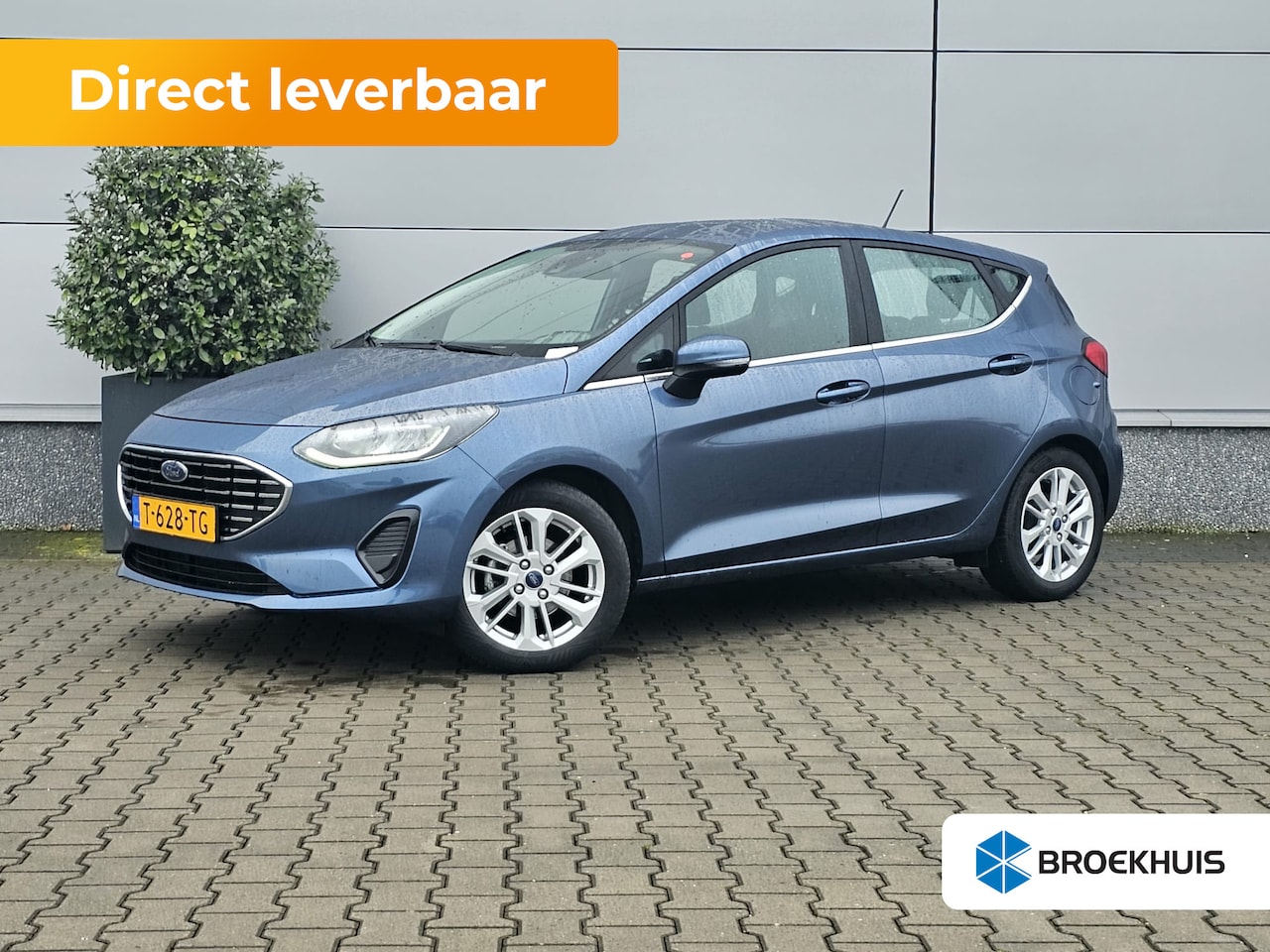 Ford Fiesta - 1.0 EcoBoost Hybrid Titanium | Winter pakket | Lichtmetaal | Apple/Android Carplay | - AutoWereld.nl