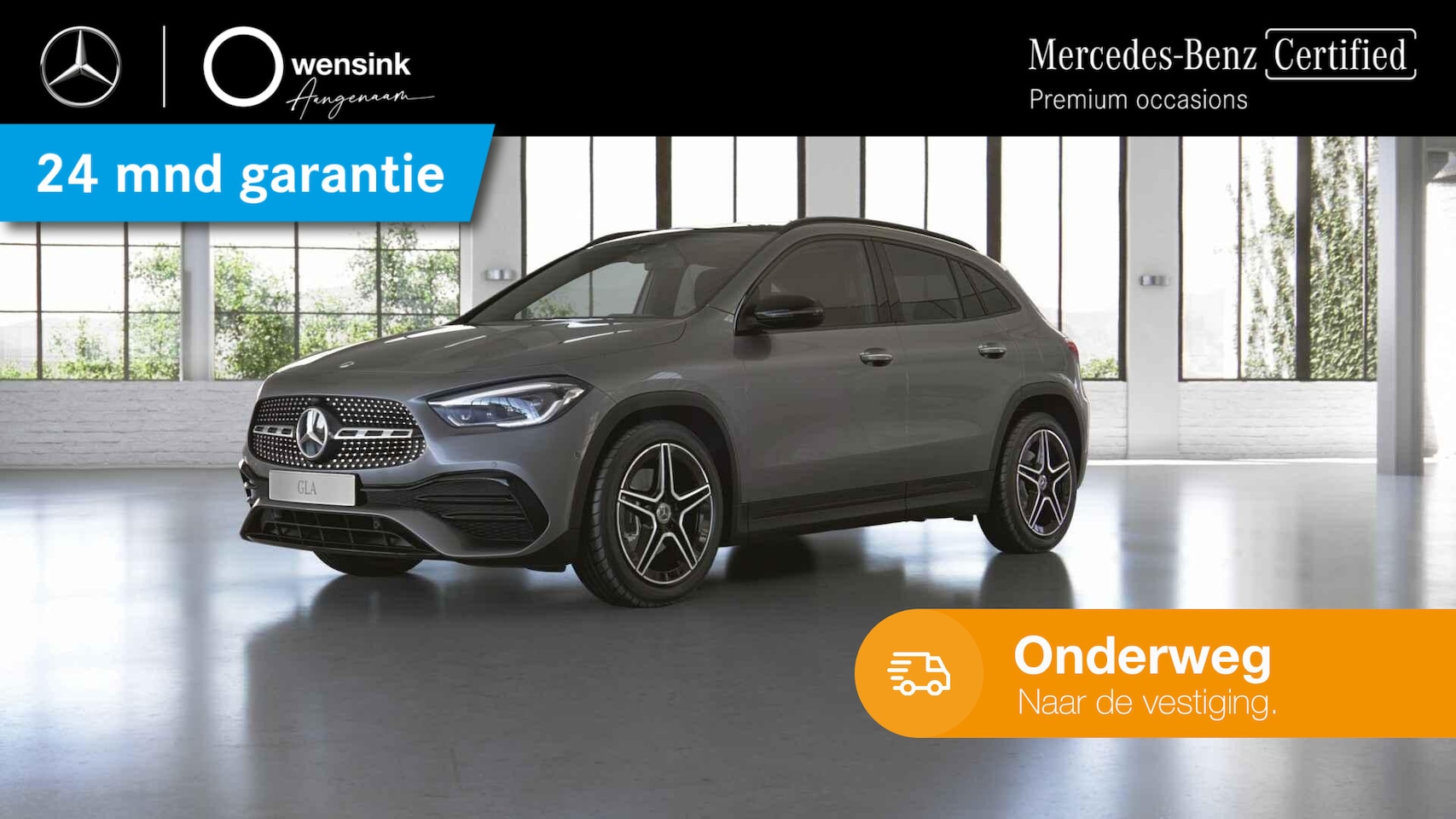 Mercedes-Benz GLA-Klasse - 250 e AMG Line | AMG | Panoramadak | Headup | Multibeam | 360 graden camera | - AutoWereld.nl