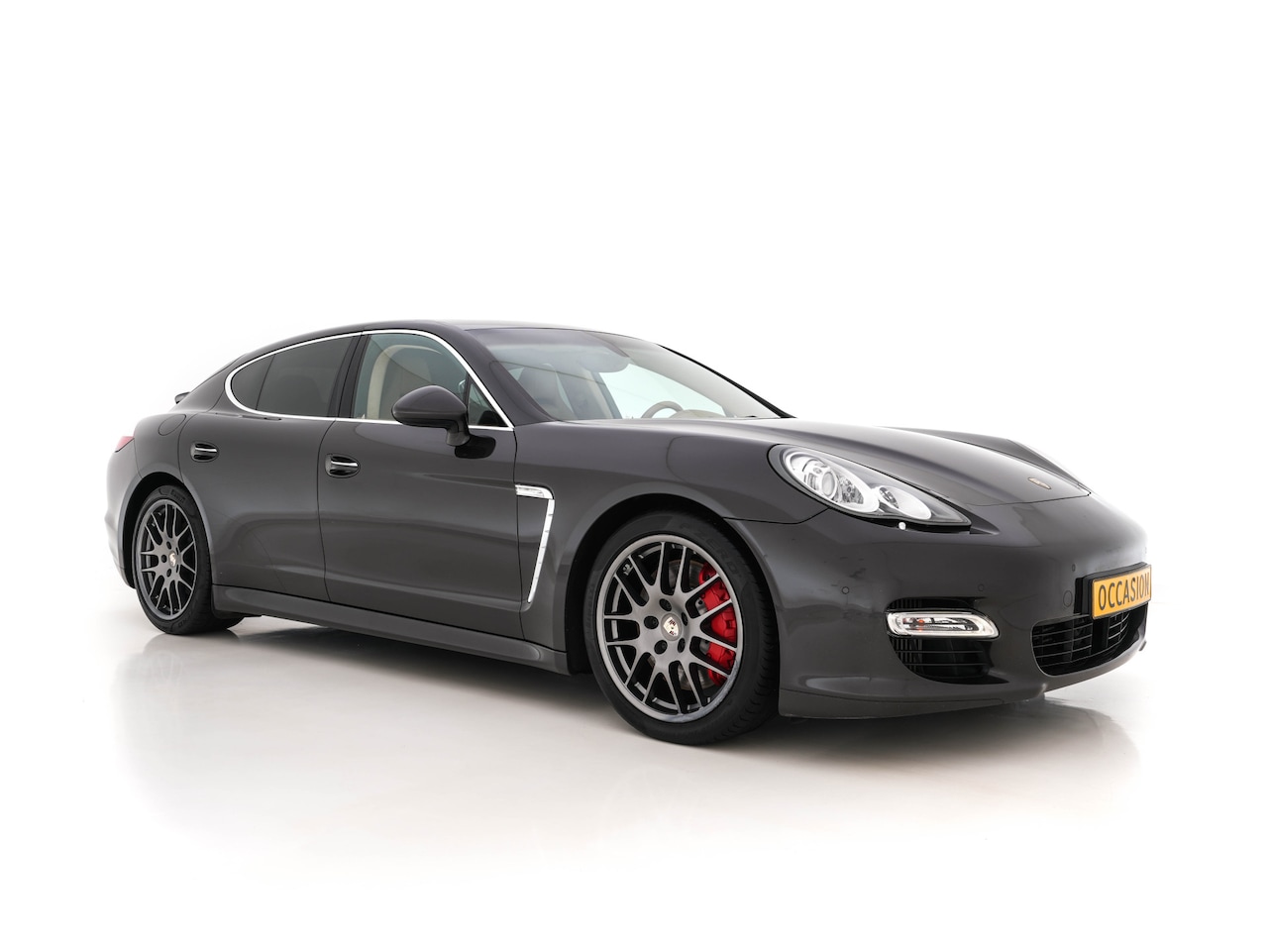 Porsche Panamera - 4.8 Turbo *PANO | ADAPTIVE-CRUISE | SPORT-CHRONO-PACK | FULL-LEATHER | XENON | AIR-SUSPENS - AutoWereld.nl