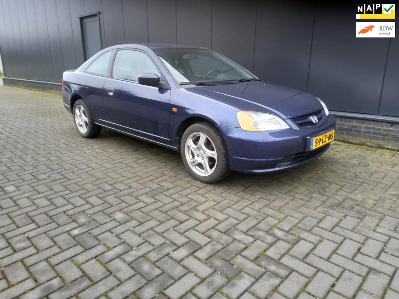 Honda Civic Coupé - 1.7i LS 1.7i LS - AutoWereld.nl