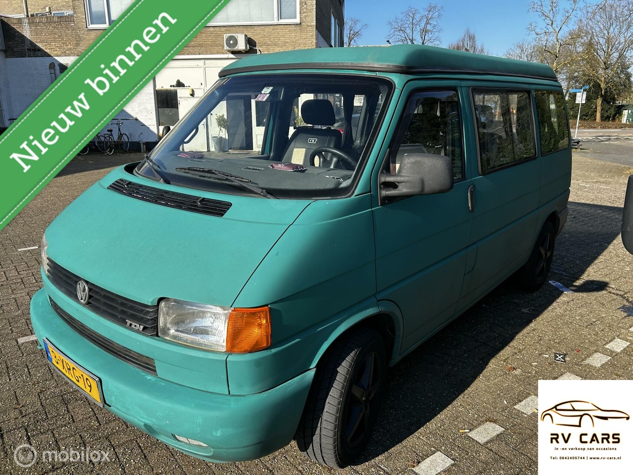 Volkswagen Transporter - 2.5 TDI camper kenteken - AutoWereld.nl