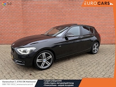 BMW 1-serie - 116i Sportline Aut. Navigatie Schuifdak Parkeersensoren achter Cruise Controle Stoelverwar