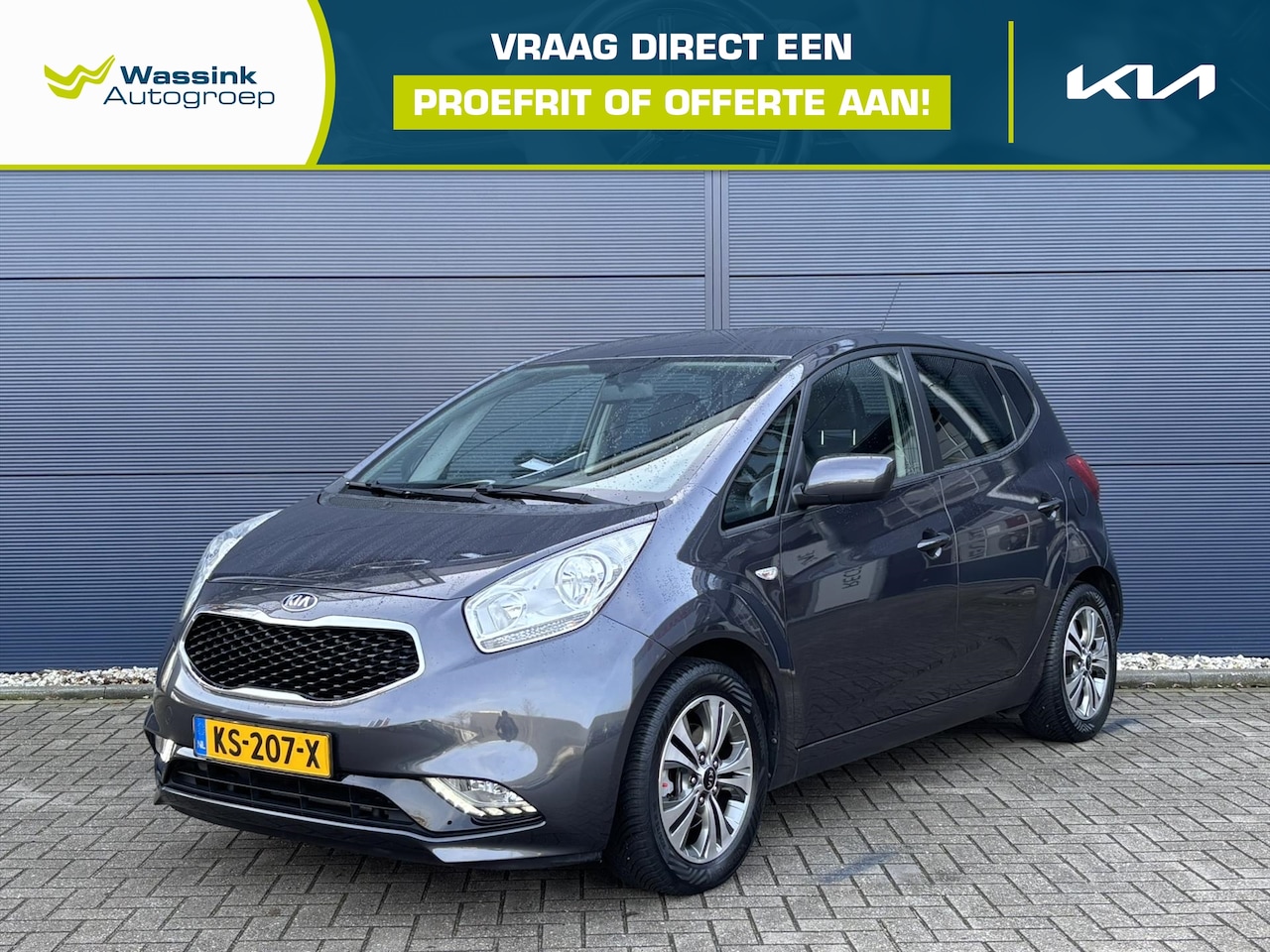 Kia Venga - 1.4 CVVT 90pk DynamicPlusLine | Navigatie | Camera | Parkeersensoren - AutoWereld.nl