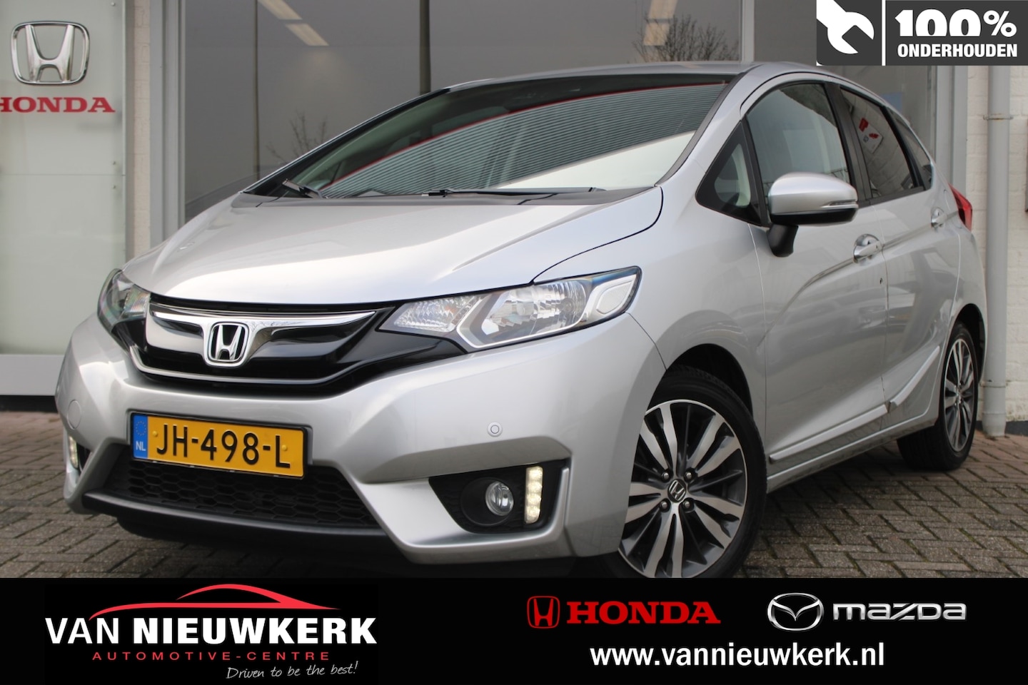 Honda Jazz - 1.3 i-VTEC 102pk CVT |CAMERA |DEALER OH |CRUISE |PDC |Keyless |NAP - AutoWereld.nl