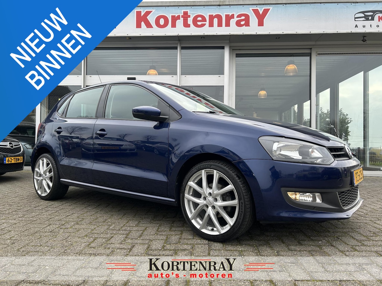 Volkswagen Polo - 1.4-16V Highline automaat/ecc/cruise control/pdc/navi/17"sportvelgen zie foto's - AutoWereld.nl