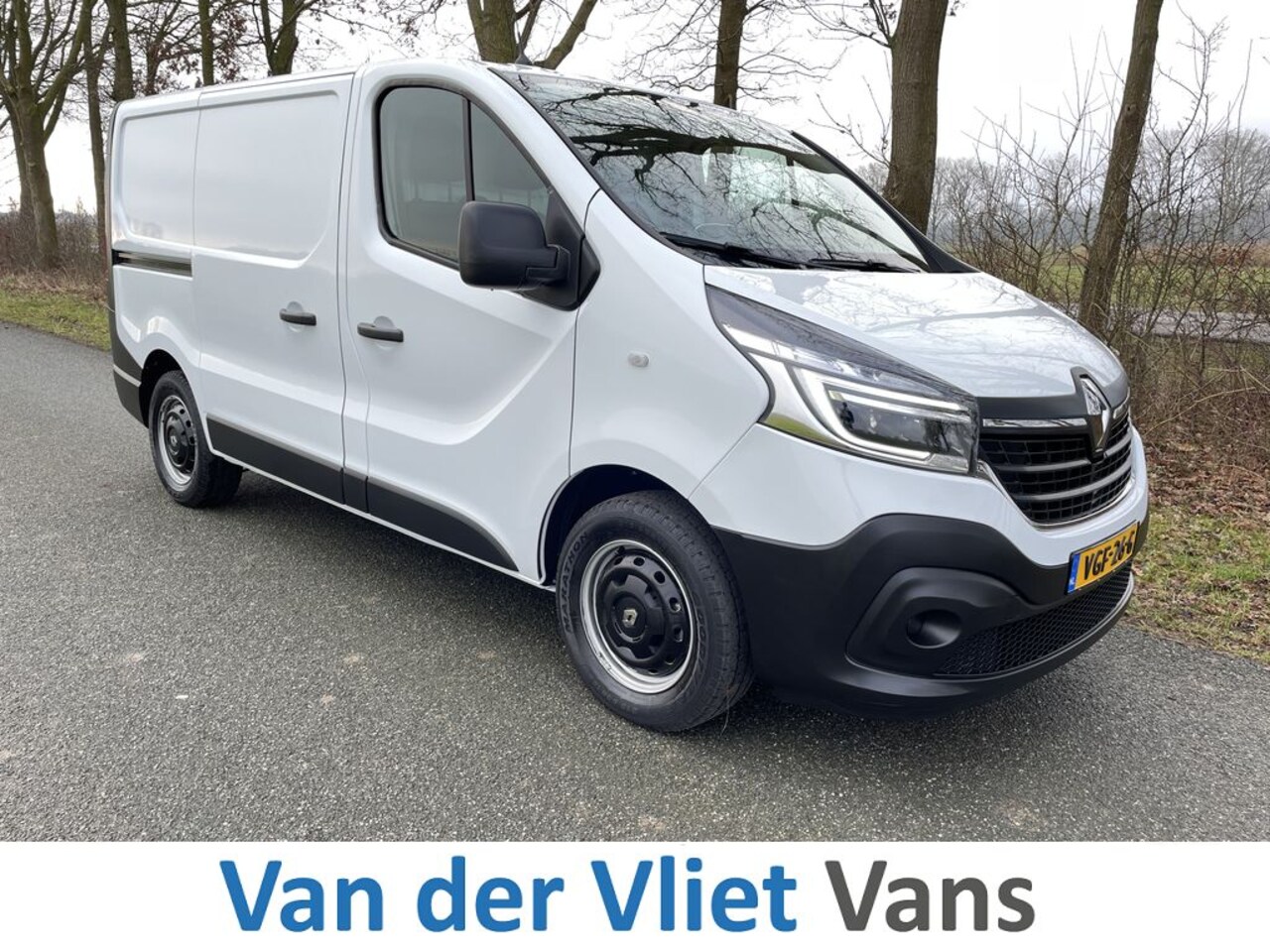 Renault Trafic - 1.6 dCi E6 Comfort 3 Zits BPM Vrij! Lease €277 p/m, Airco, Navi, PDC, Cruise controle, Ond - AutoWereld.nl