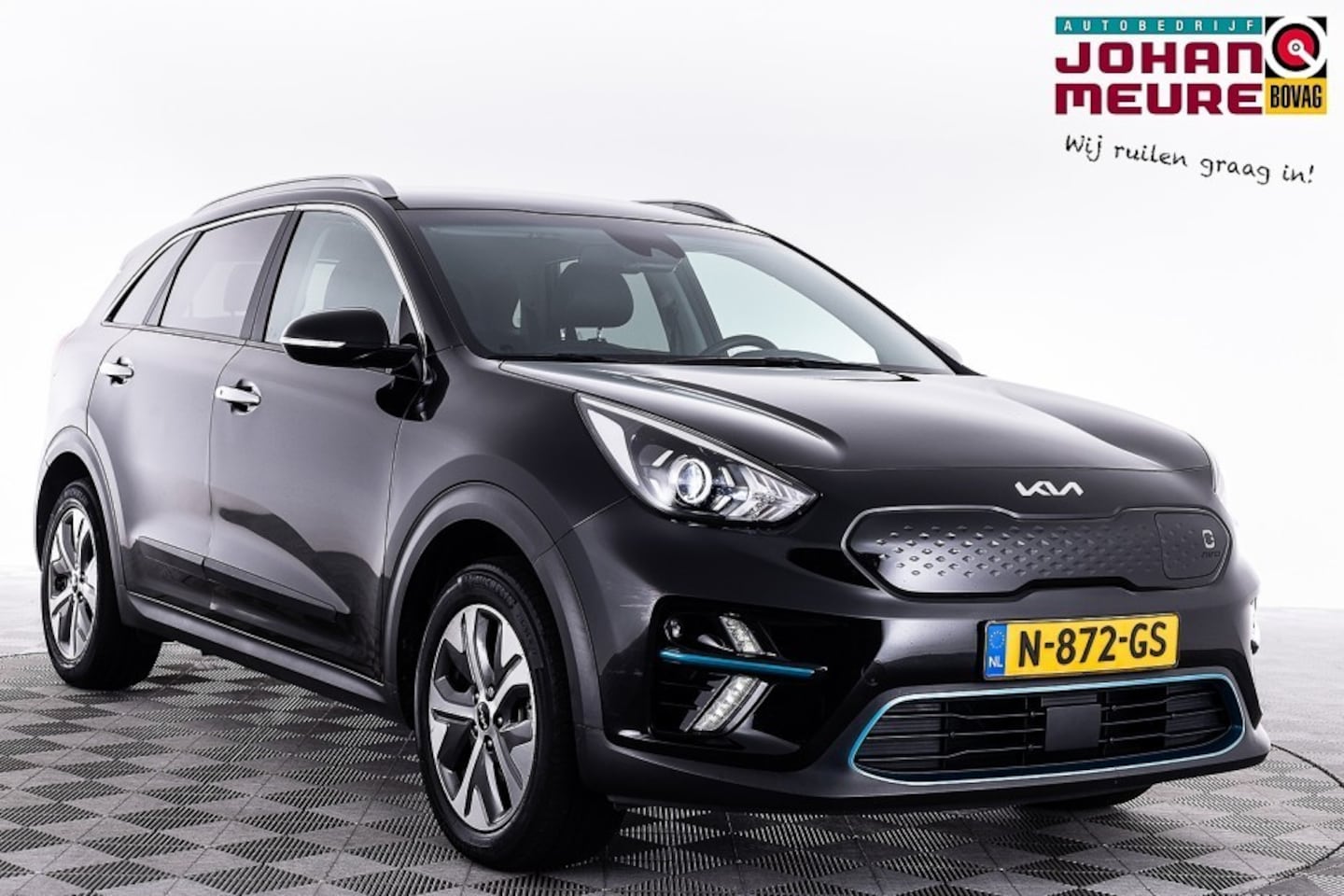 Kia e-Niro - Edition 64 kWh | Half LEDER | NAVI | ECC . - AutoWereld.nl