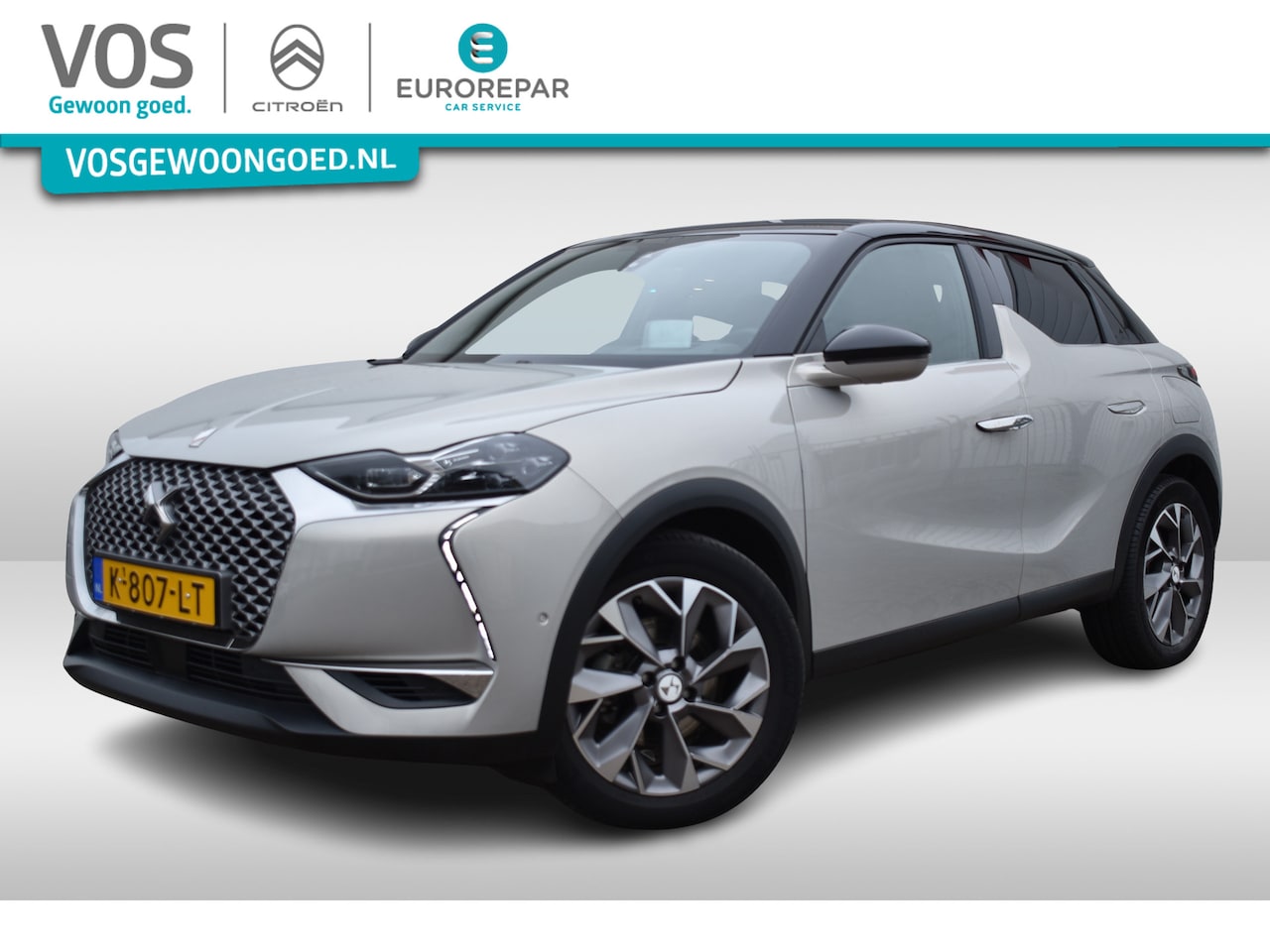 DS 3 Crossback - E-Tense Grand Chic EV 50kWh 136pk | 8% Bijtelling | 3-Fasen| Leder | navigatie | Camera ac - AutoWereld.nl