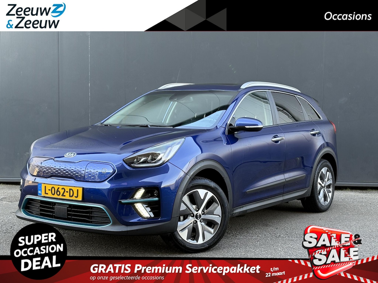 Kia e-Niro - DynamicPlusLine 64 kWh 1e Eigenaar | Kia dealer onderhouden | Fabrieksgarantie | NAP - AutoWereld.nl