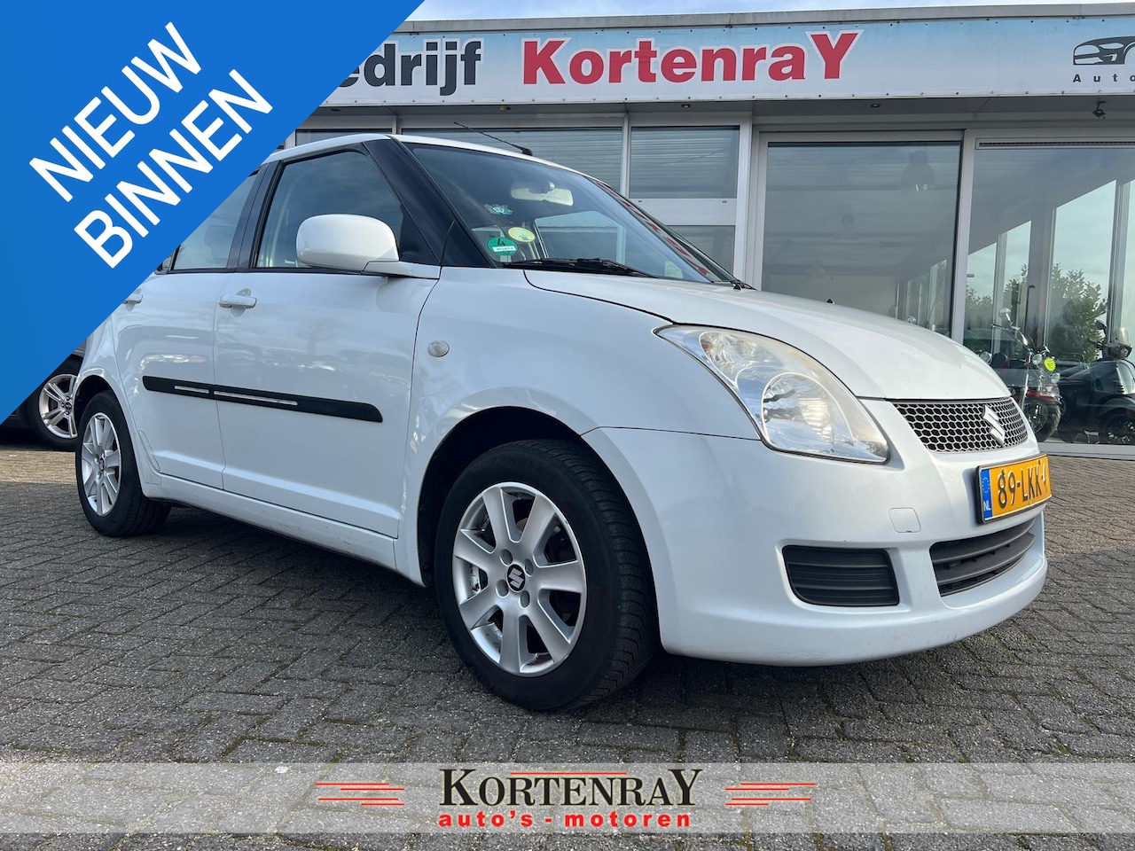 Suzuki Swift - 1.3 Cool airco/parelmoer wit/zeer goed onderhouden auto - AutoWereld.nl