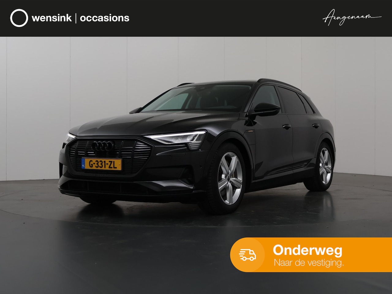 Audi e-tron - e-tron 50 quattro Launch edition plus 71 kWh | Panoramadak | Stoelverwarming | Lederen bek - AutoWereld.nl