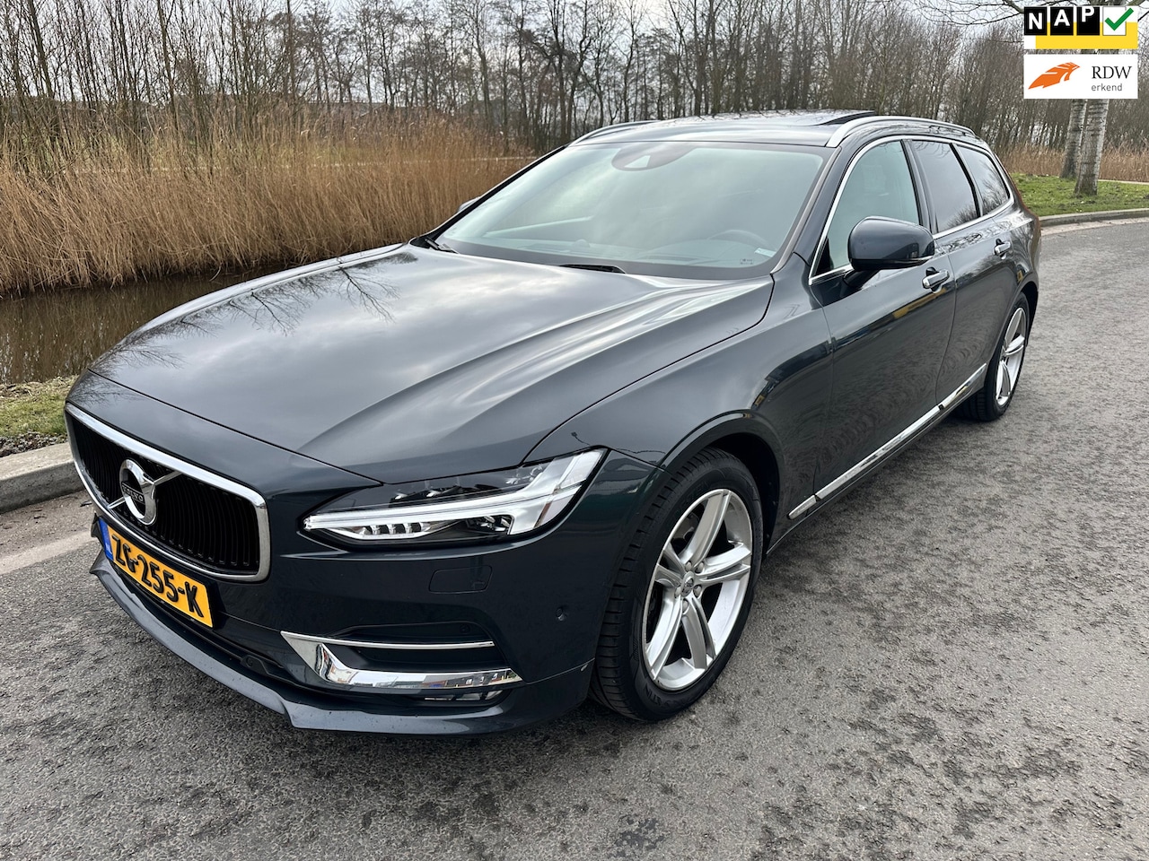 Volvo V90 - 2.0 D5 AWD Inscription/SERVA OH/COMPLETE HISTORIE/PANORAMADAK/MEMORY/BOWERS & WILKINS/VERW - AutoWereld.nl