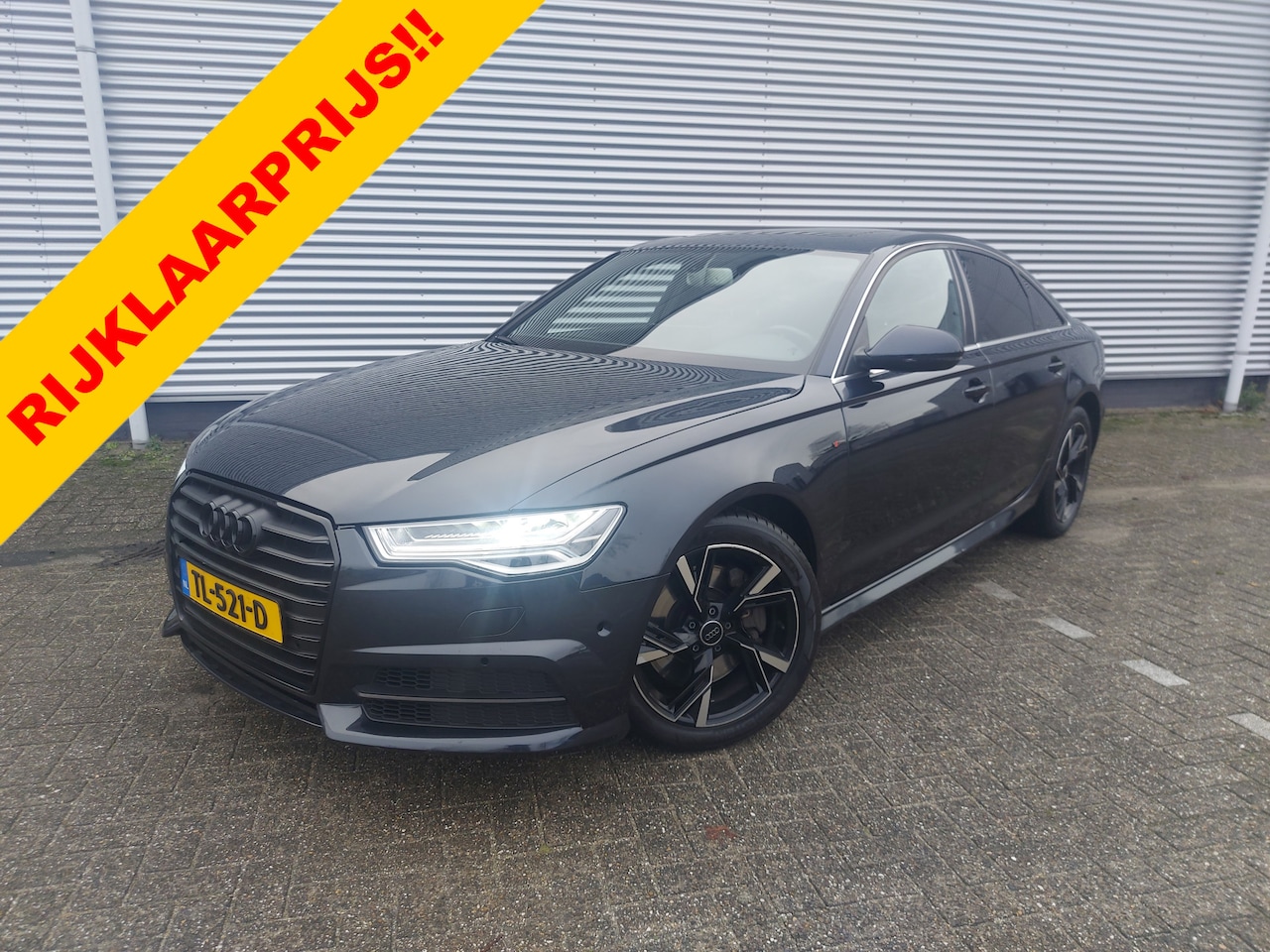 Audi A6 Limousine - 2.0 TFSI Business Edition Automaat, airco,cruise,lederen bekleding,stoelverwarming,parkeer - AutoWereld.nl