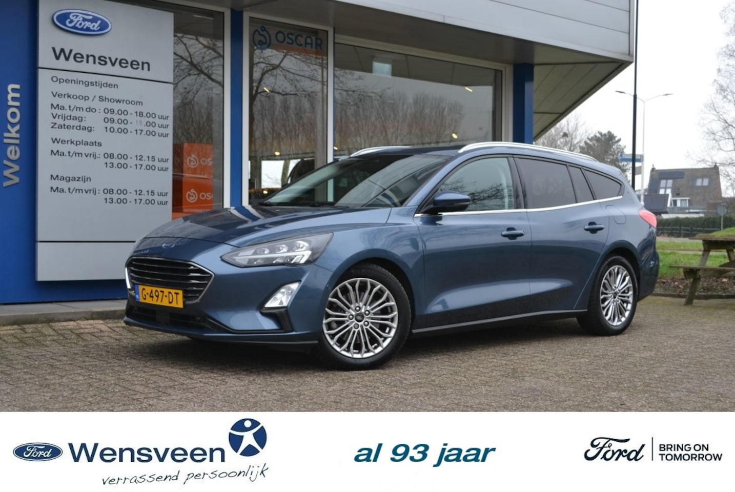 Ford Focus Wagon - 1.5T 150pk ECOBOOST Titanium Wagon | winter pack, etc. - AutoWereld.nl