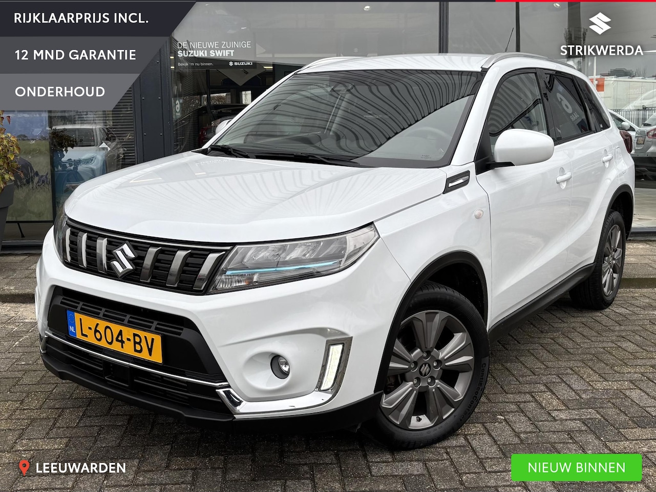 Suzuki Vitara - 1.4 Boosterjet Select Smart Hybrid Trekhaak/Carplay/Clima - AutoWereld.nl