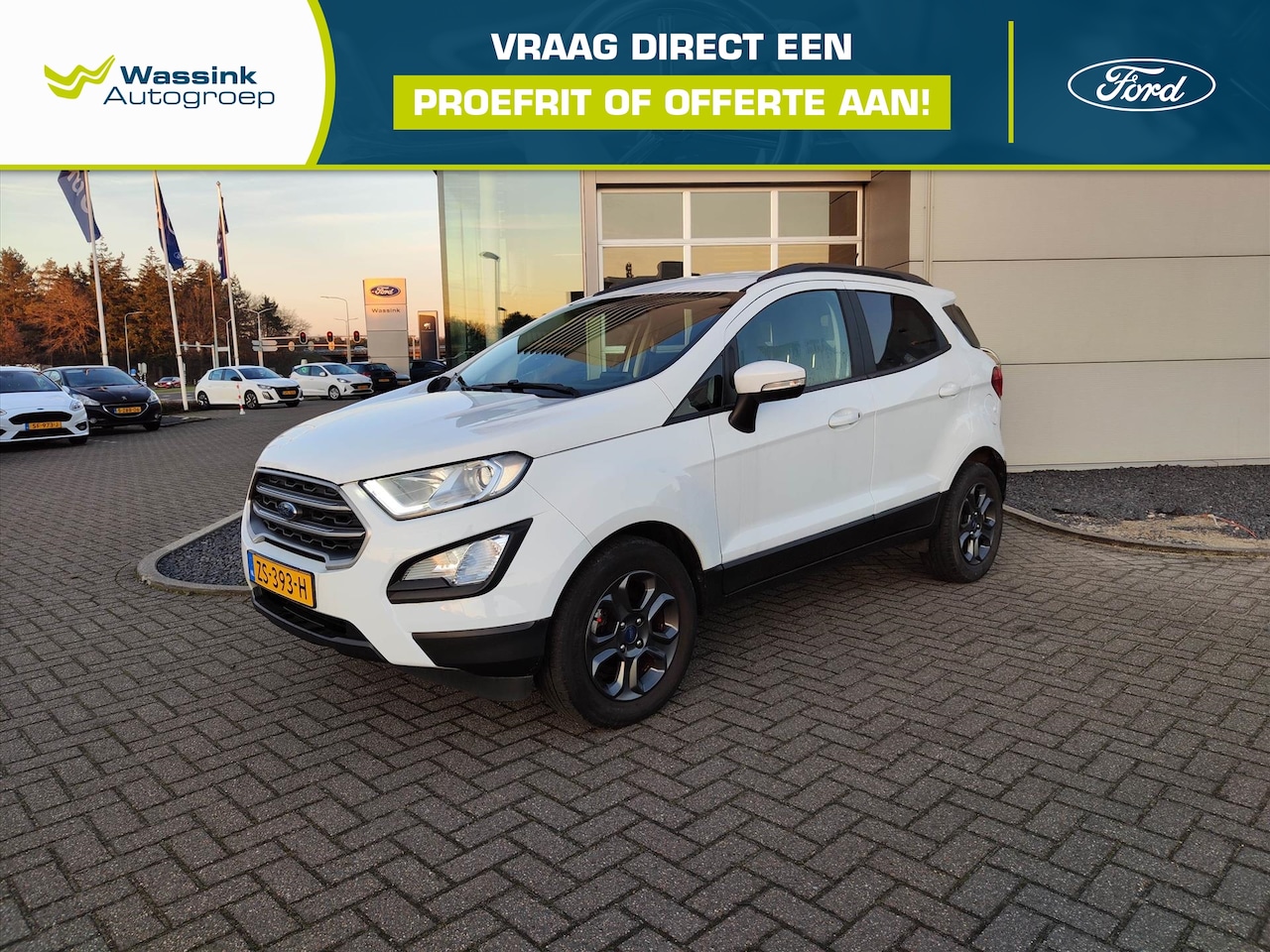 Ford EcoSport - 1.0 EcoBoost 125pk Trend Ultimate | Parkeersensoren | Licht metalen Velgen | - AutoWereld.nl