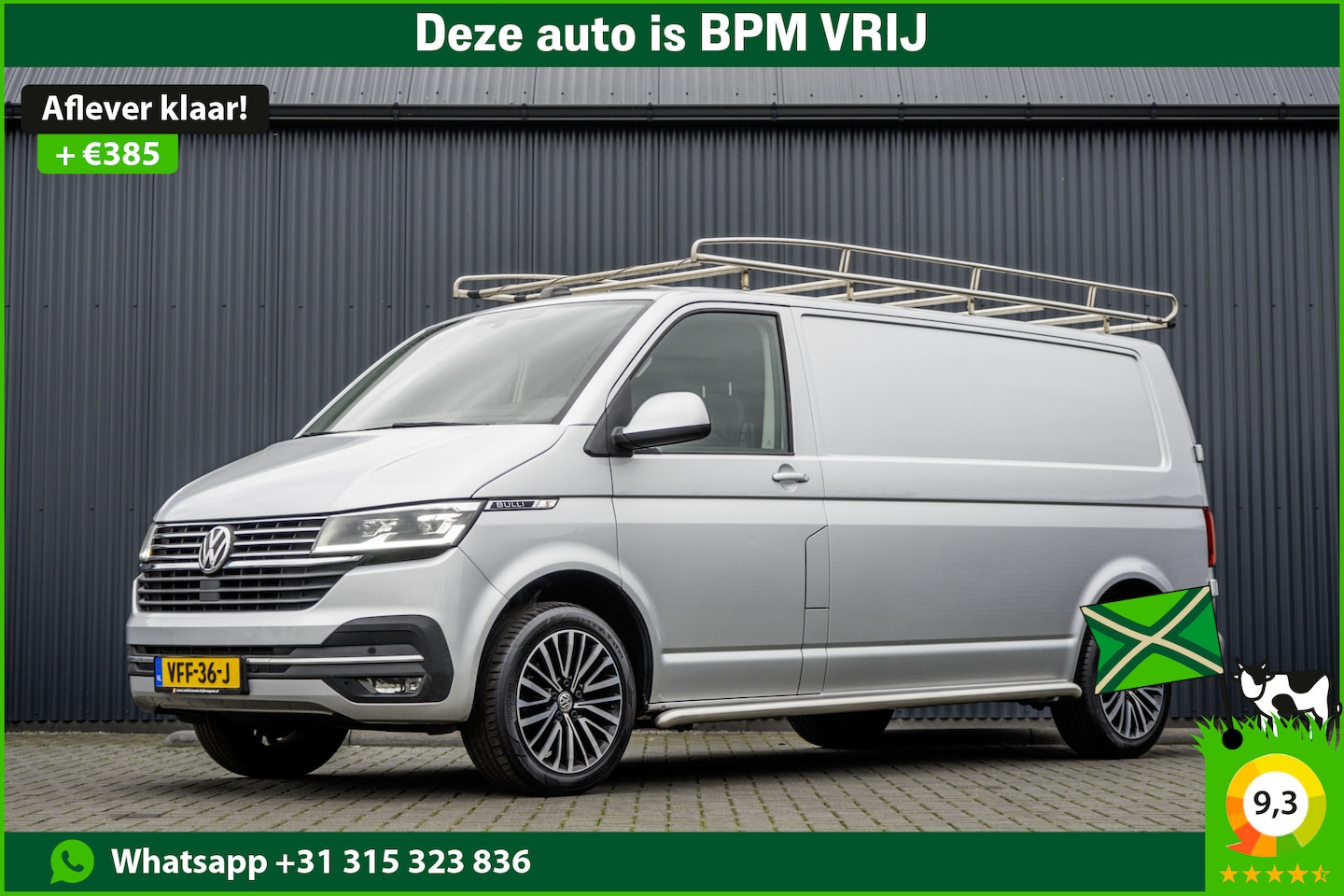 Volkswagen Transporter - T6.1 2.0 TDI L2H1 Bulli | Automaat | 150 PK | Digitaal dashboard | LED | Adaptive Cruise | - AutoWereld.nl