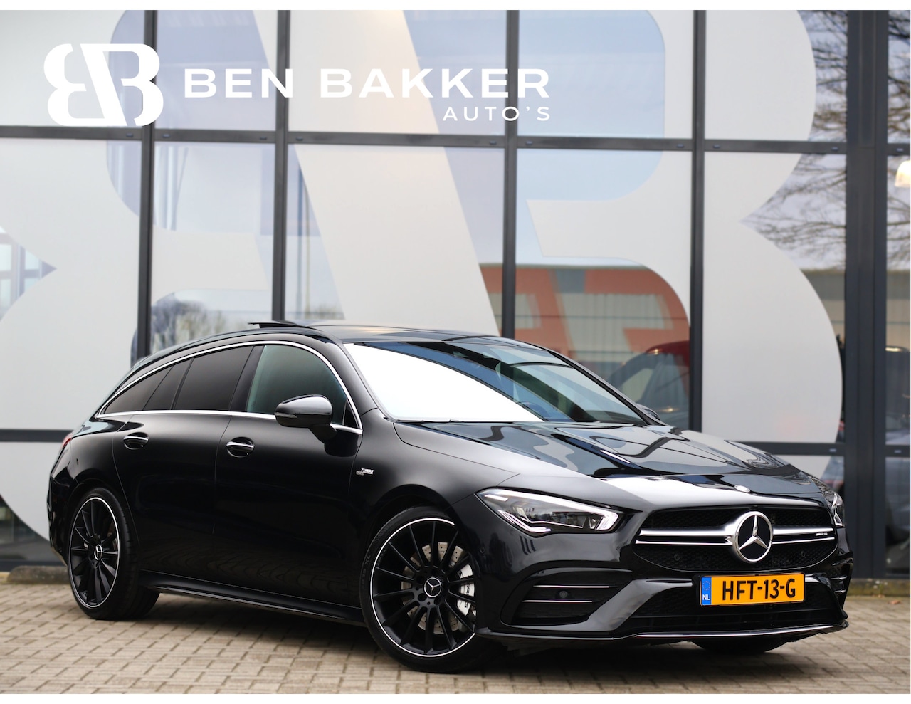 Mercedes-Benz CLA-klasse Shooting Brake - AMG 35 4MATIC Premium Plus *ACC*Pano*Sfeerverlichting*Widescreen* - AutoWereld.nl