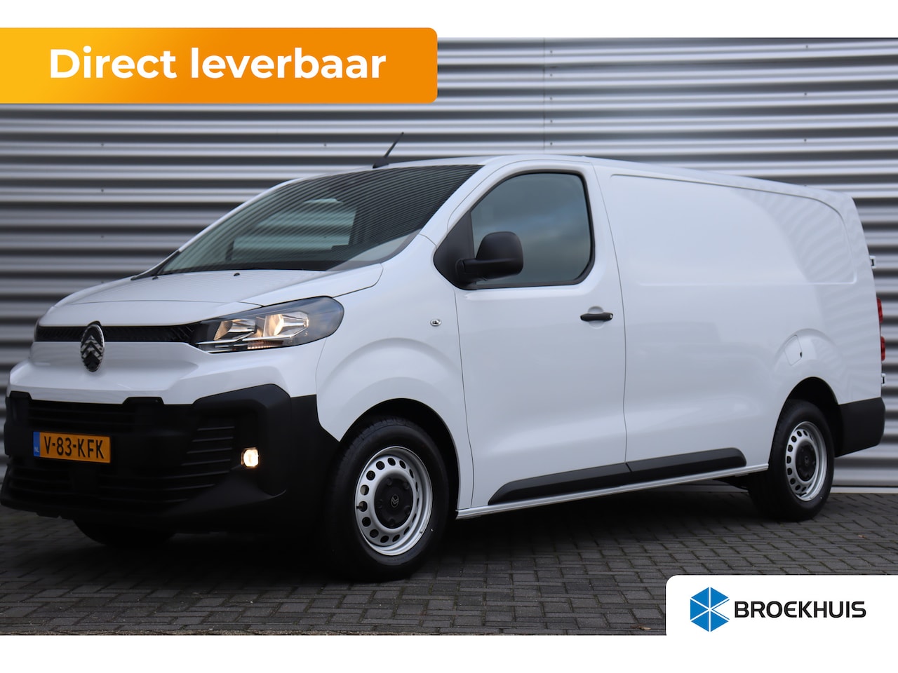 Citroën Jumpy - 1.5 BlueHDI 120 S&S L3 | Geïsoleerde comfort scheidingswand met vaste ruit | Reservewiel | - AutoWereld.nl