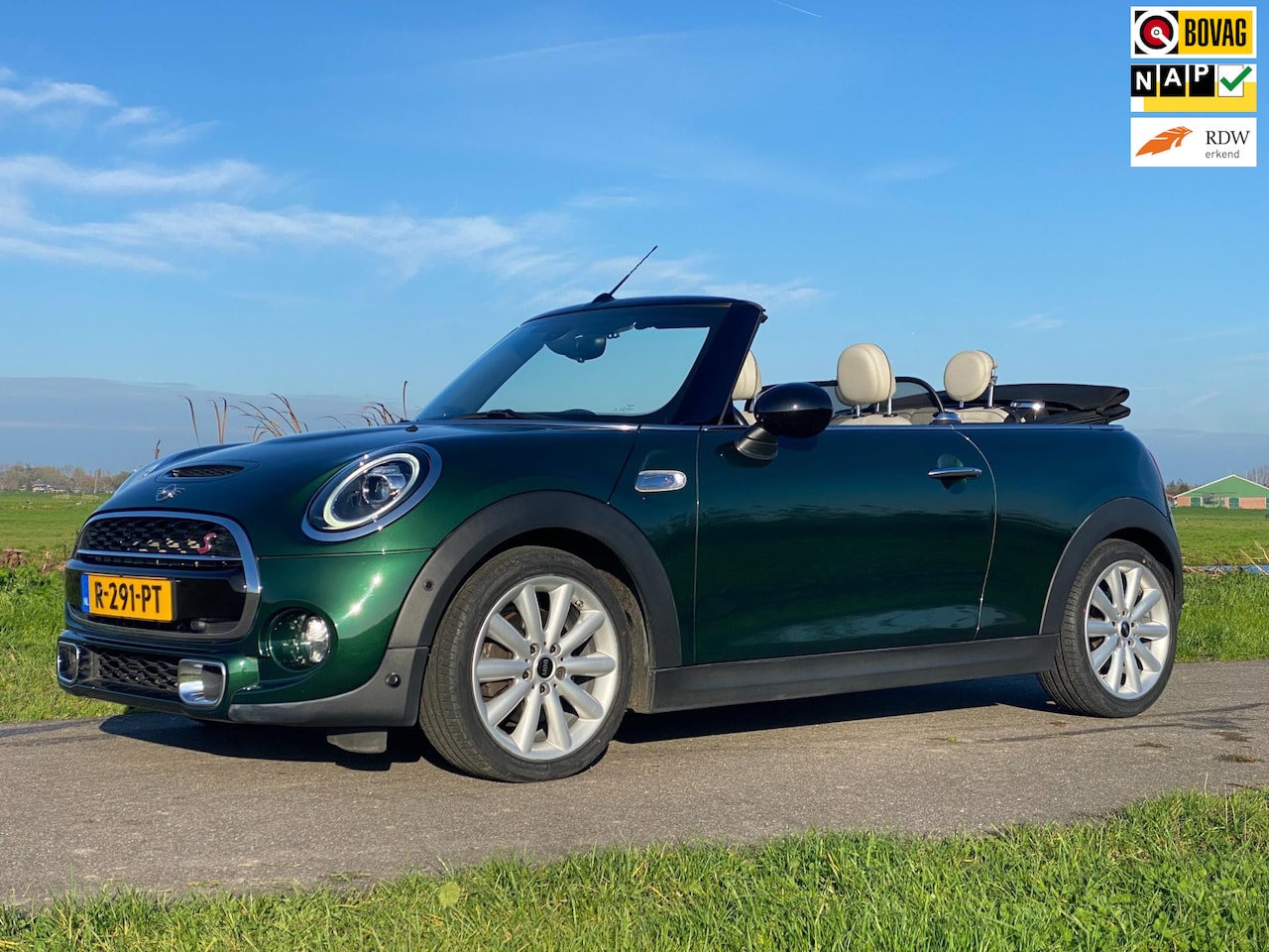 MINI Cabrio - 2.0 192PK Cooper S Chili | Full LED | Leder interieur | CarPlay | BOVAG Garantie - AutoWereld.nl